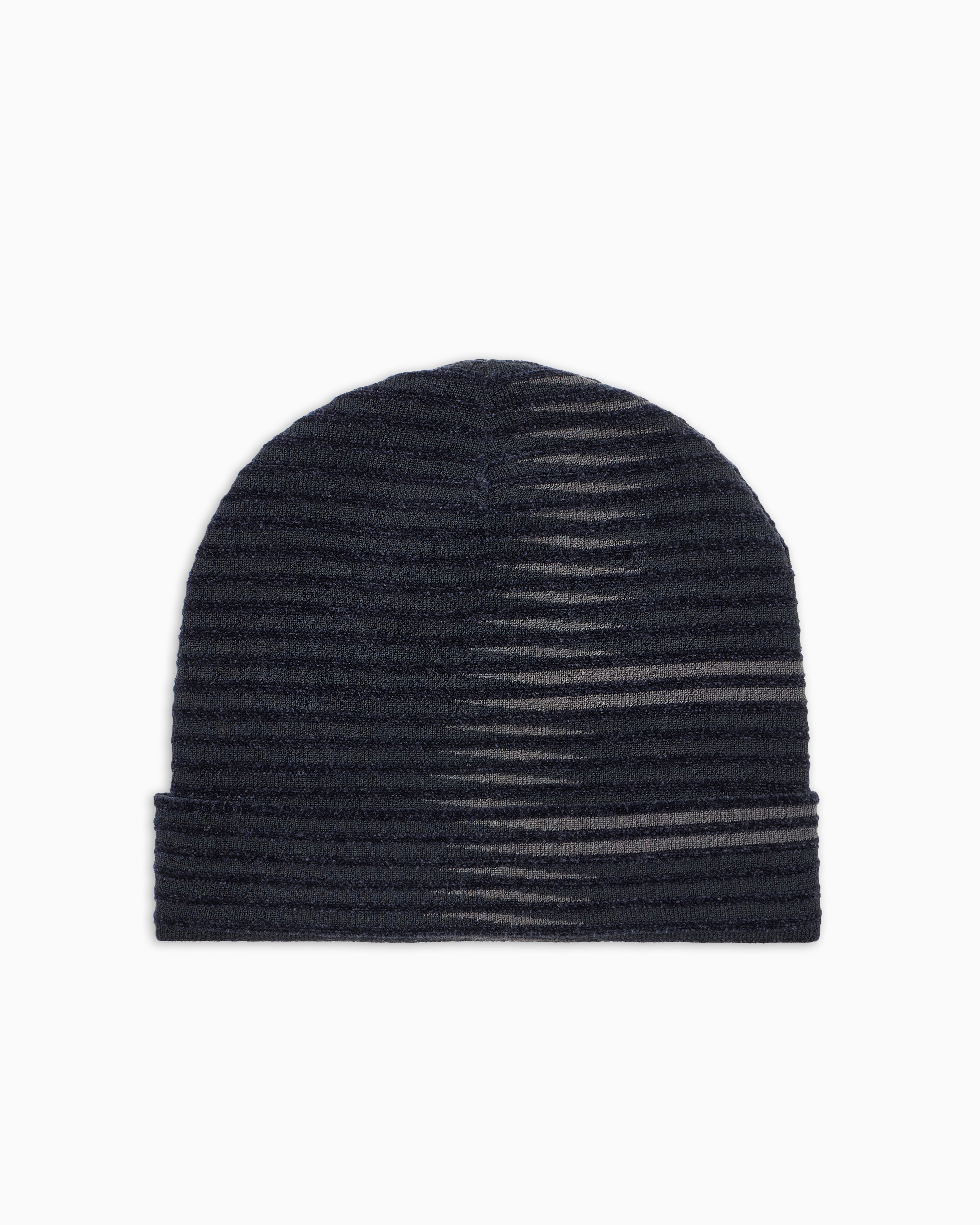 Armani Exchange Official Store Beanies In Navy Blue