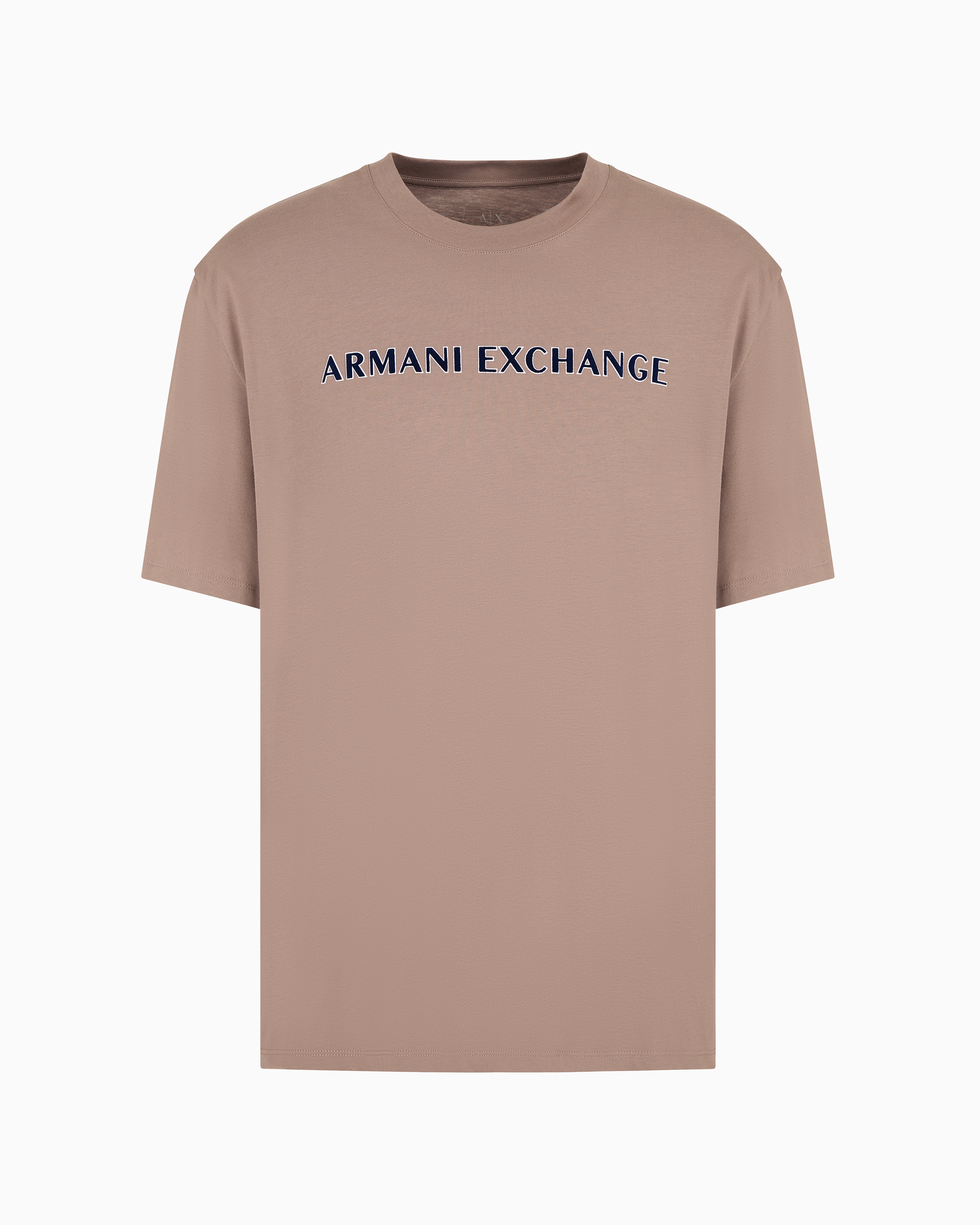 Armani Exchange Official Store Regular Fit T-shirts In Dove Grey