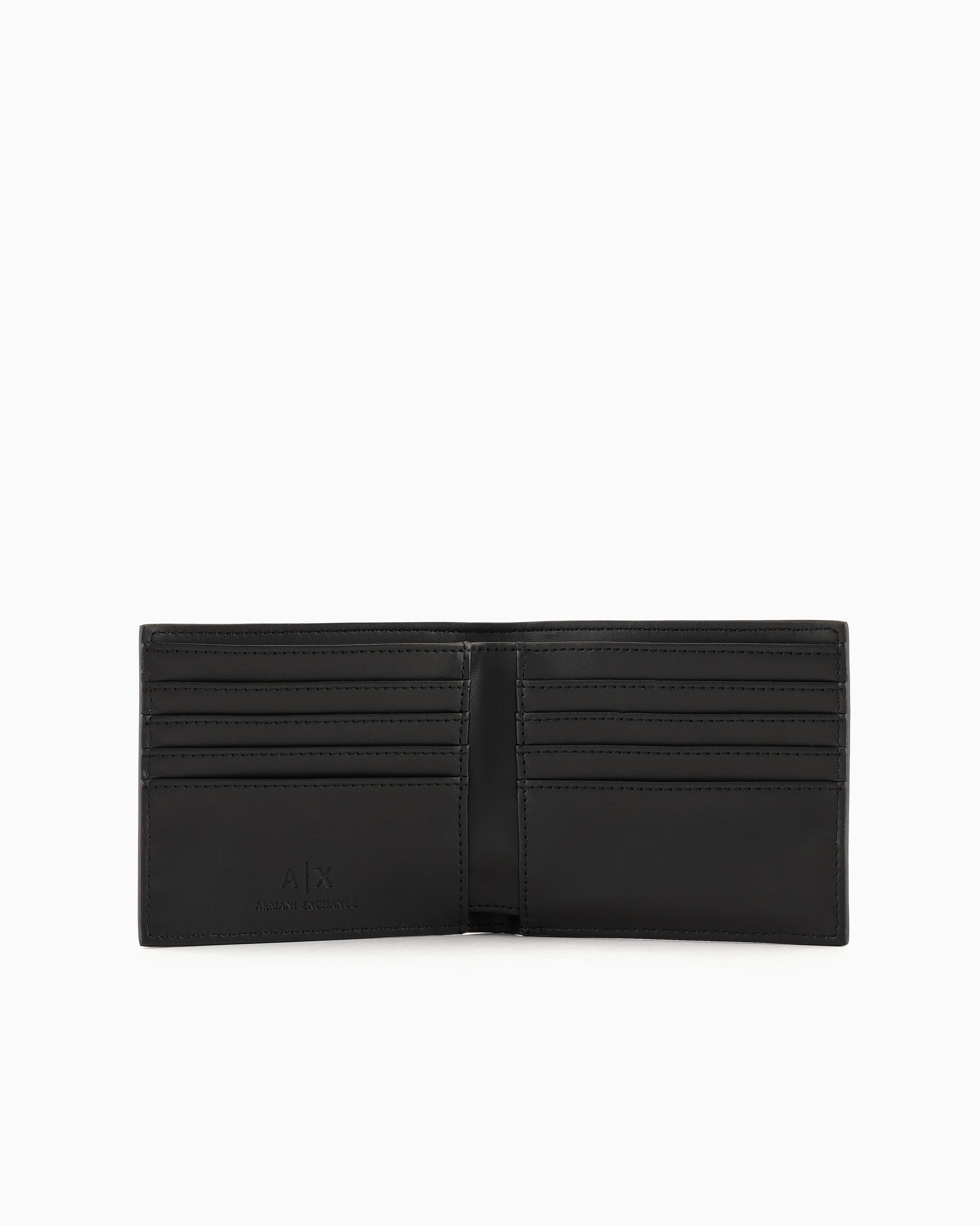 Armani Exchange Official Store Wallets In Black