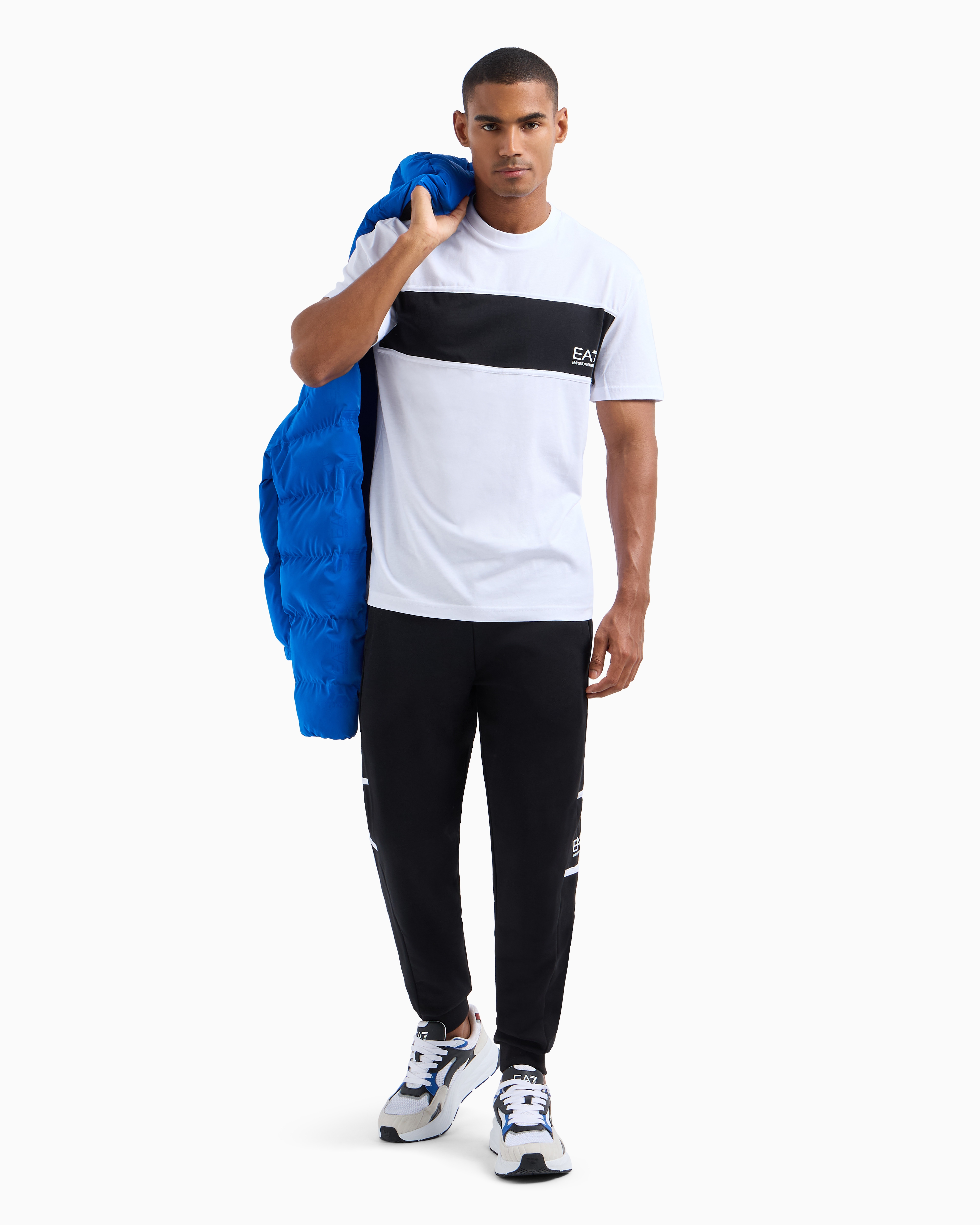 エンポリオ アルマーニ EA7】Athletic Colour Block