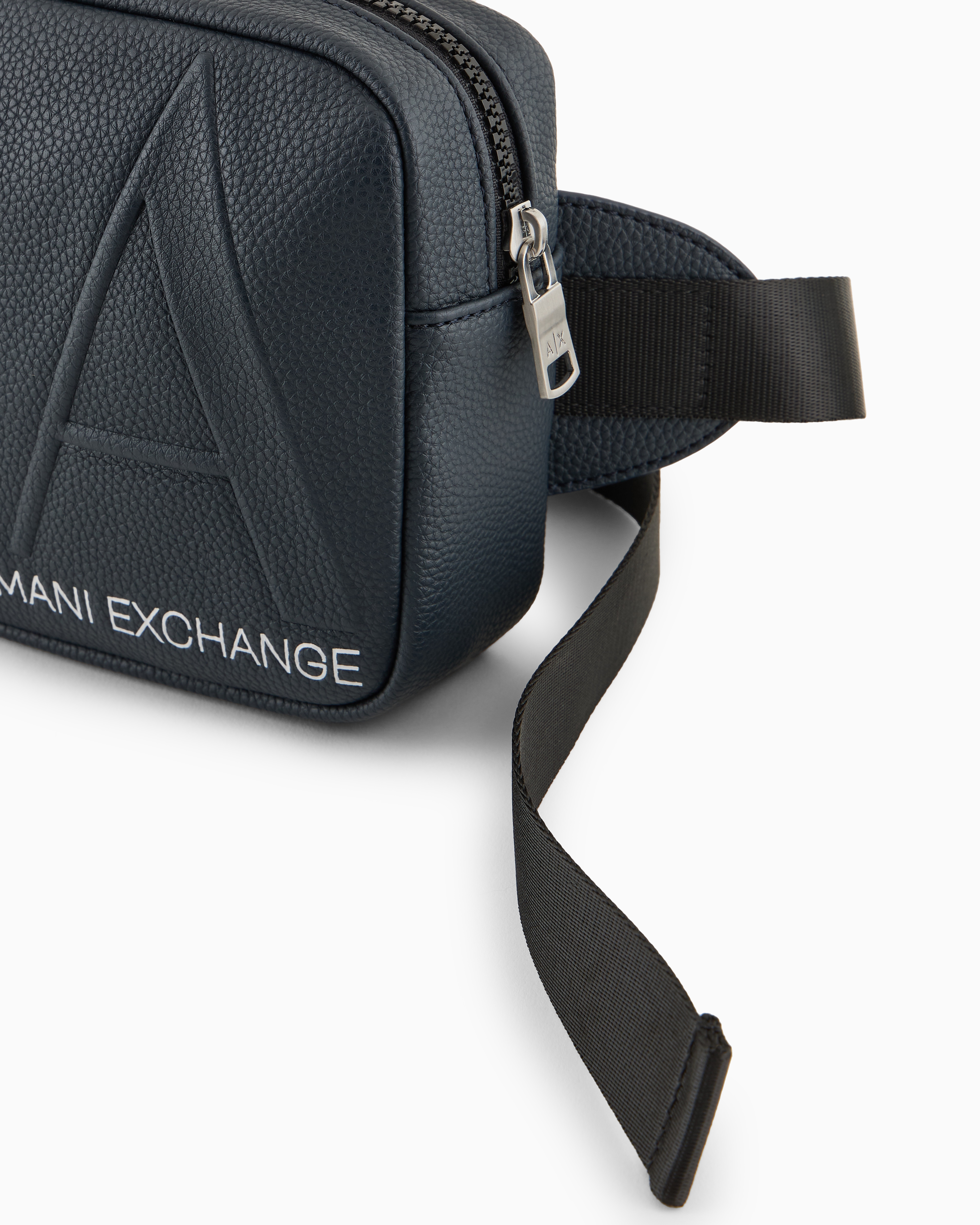 ARMANI EXCHANGE ASV A LINE RECYCLED LOGO BUM BAG