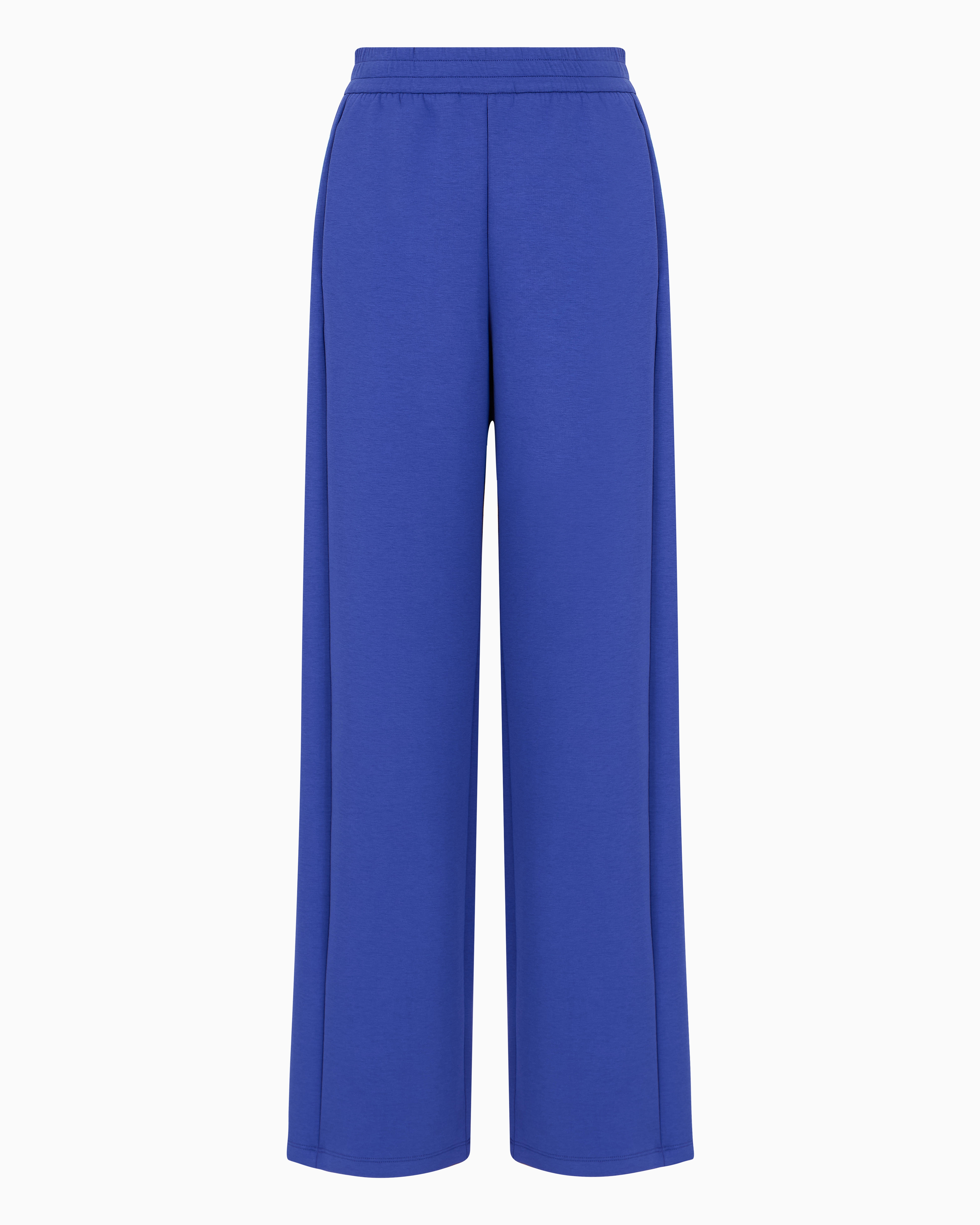 Double jersey trousers with elasticated waist | Emporio Armani