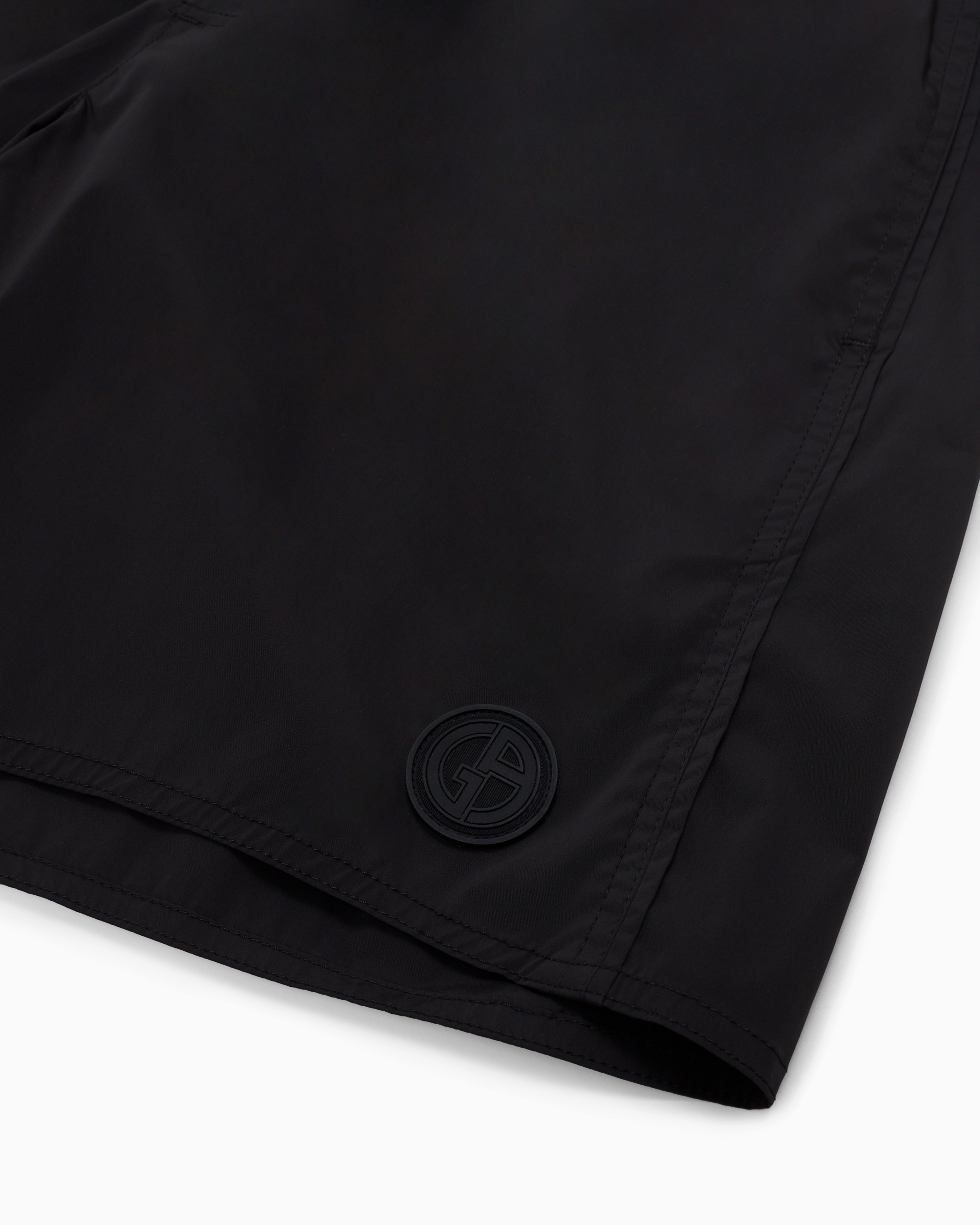 Giorgio Armani Official Store Swim Trunks In Black
