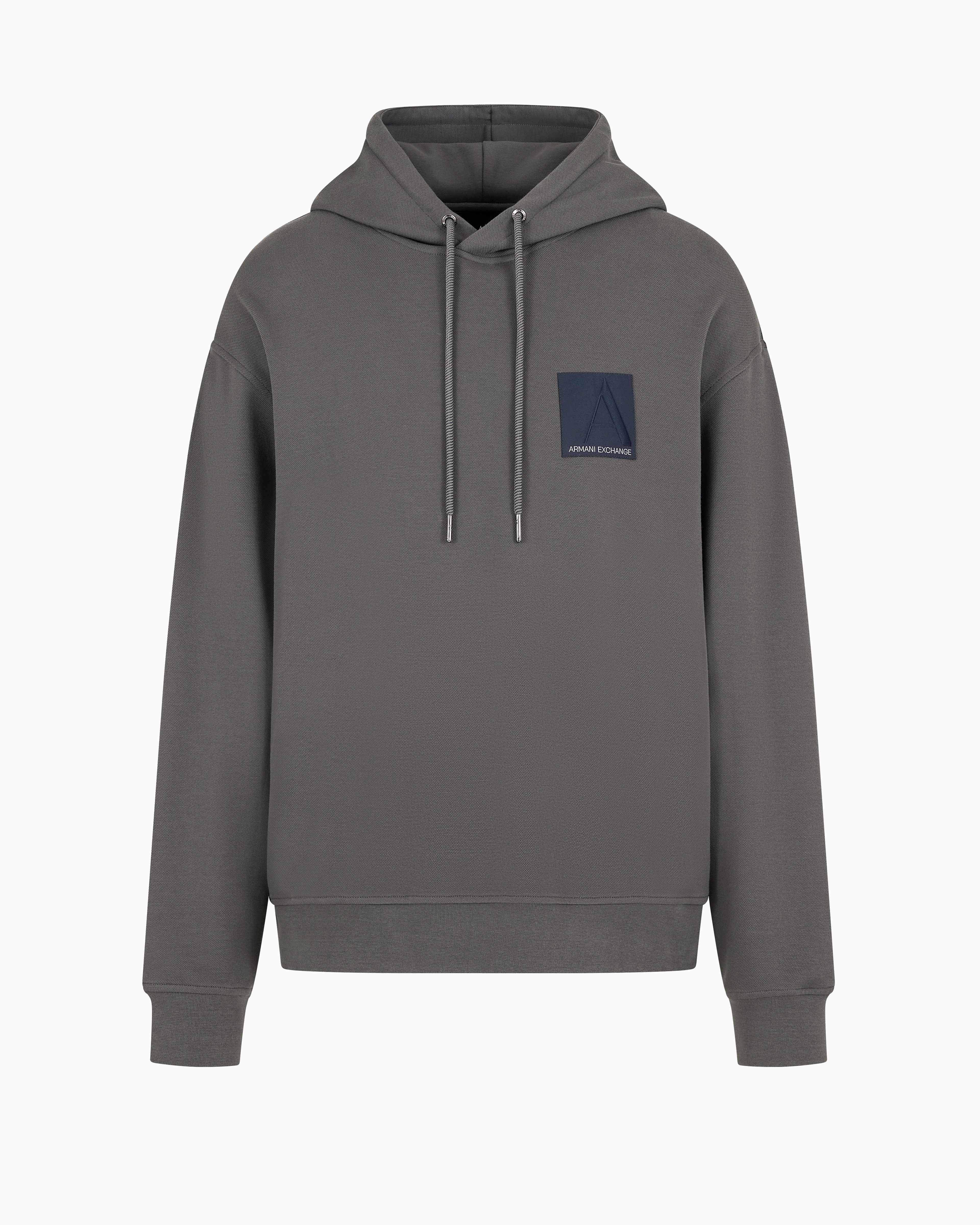 Armani Exchange Official Store Hoodies In Dark Gray