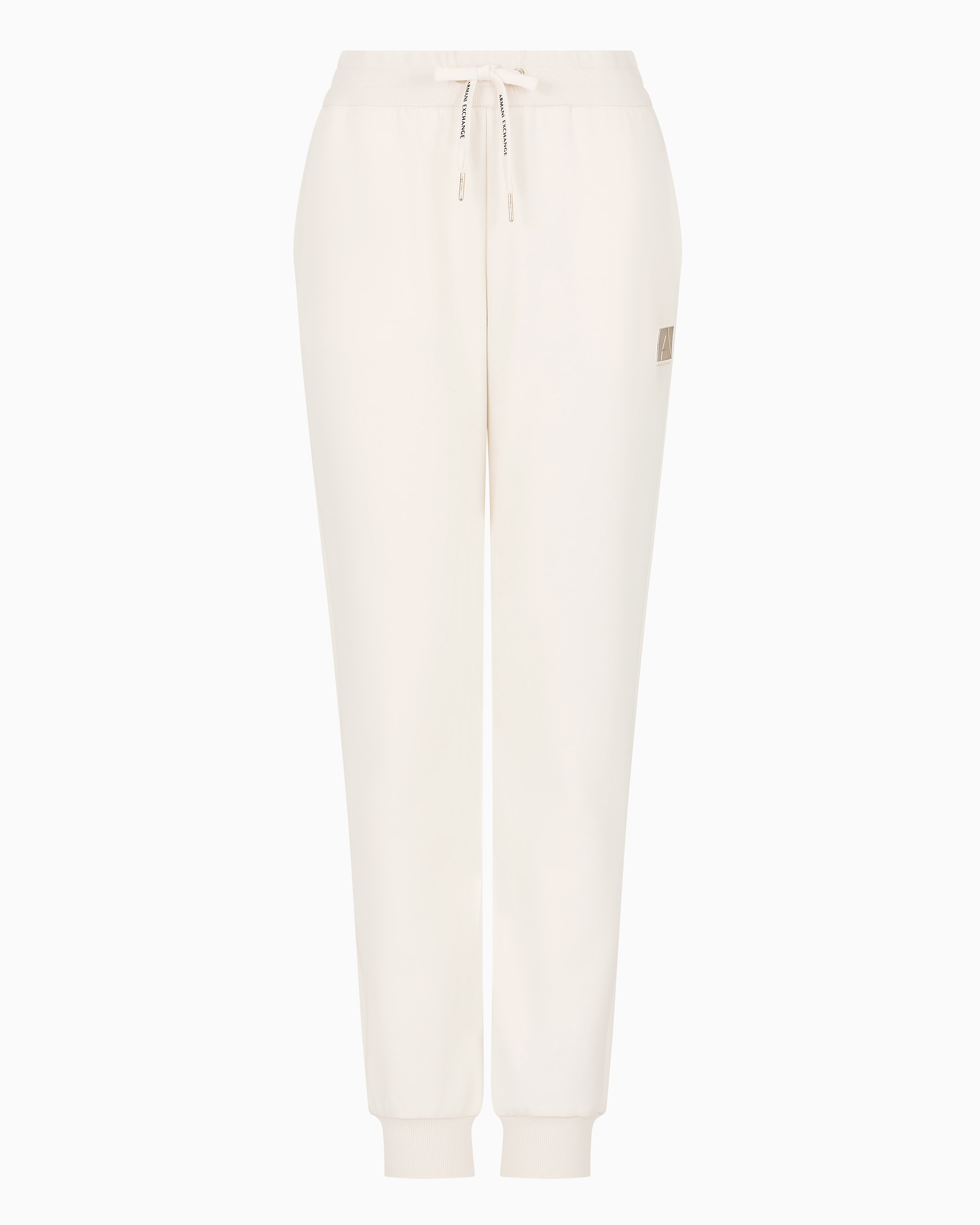 Armani Exchange Official Store Sweatpants In White