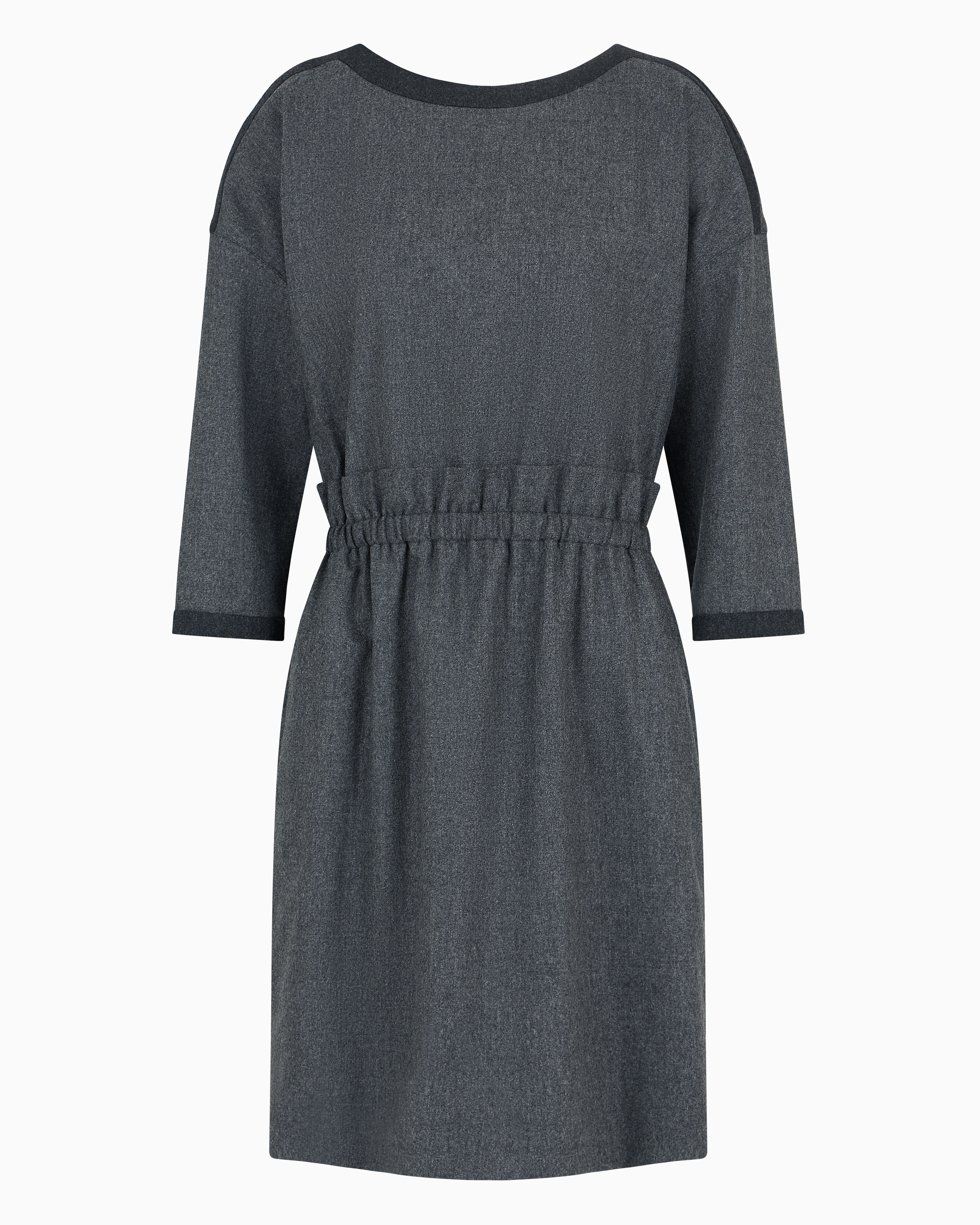 Emporio Armani Official Store Kurze Kleider In Grau