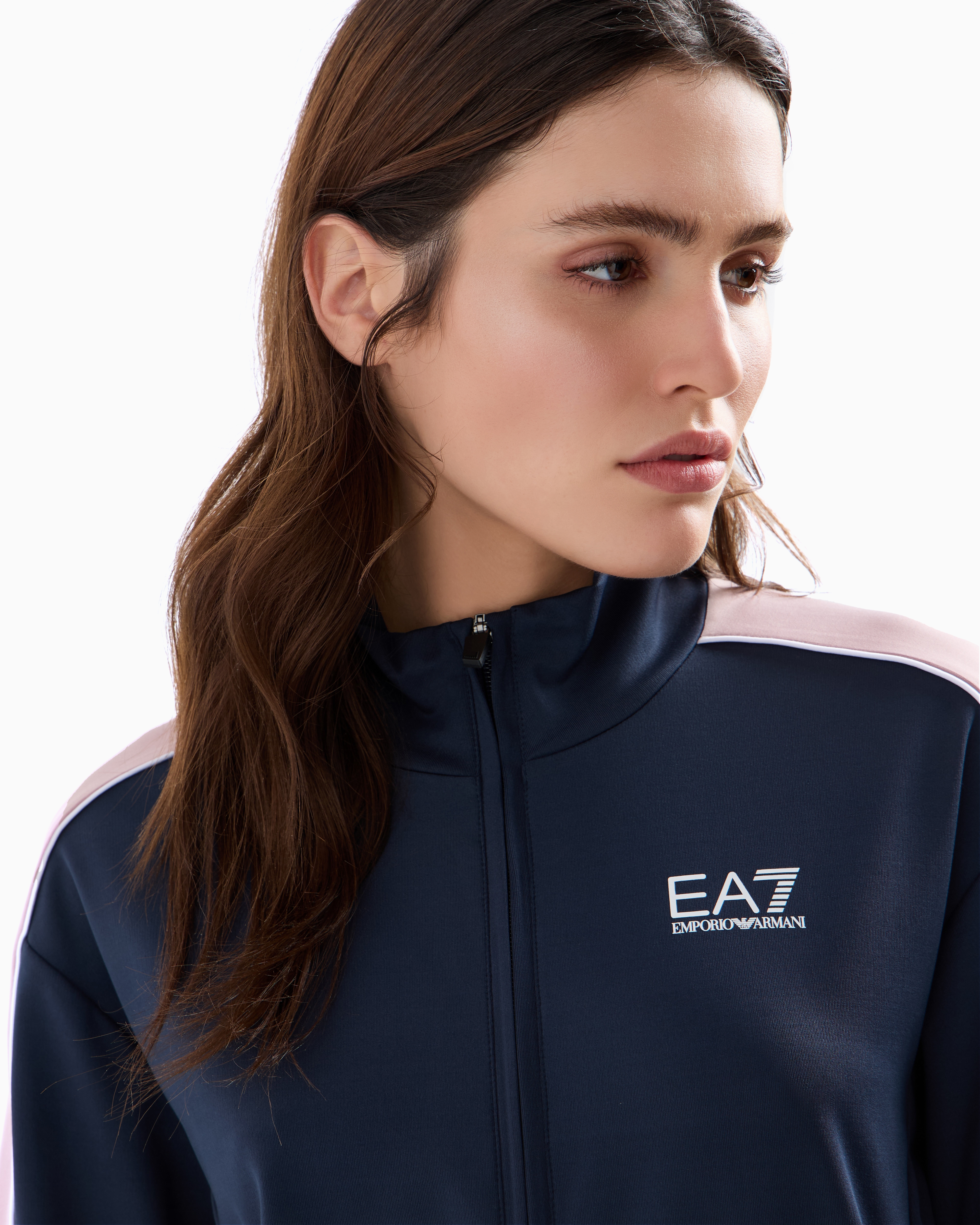 Shop Ea7 Tennis Pro Tracksuit In Ventus7 Technical Fabric In Two-tone