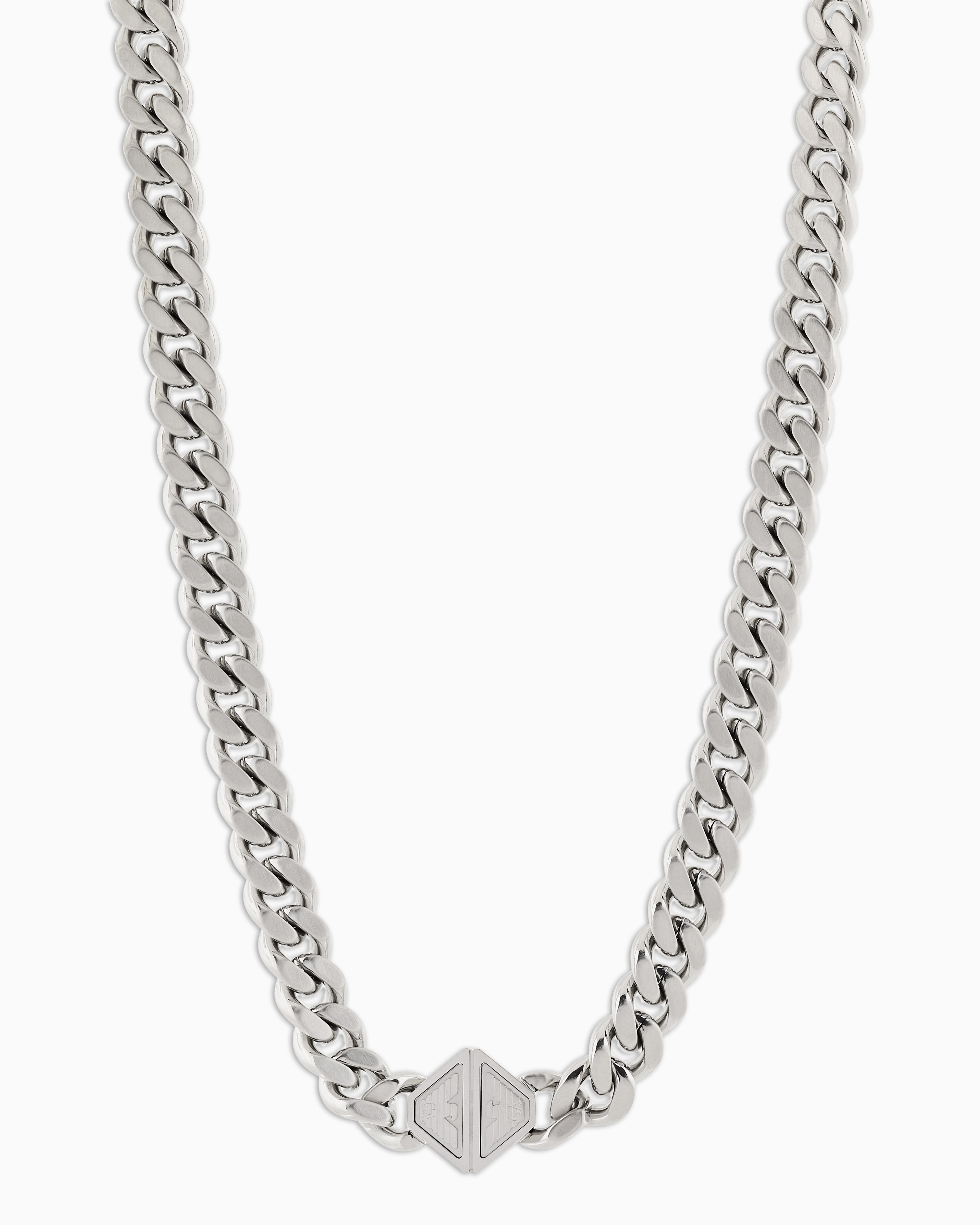 Emporio Armani Necklaces In Silver