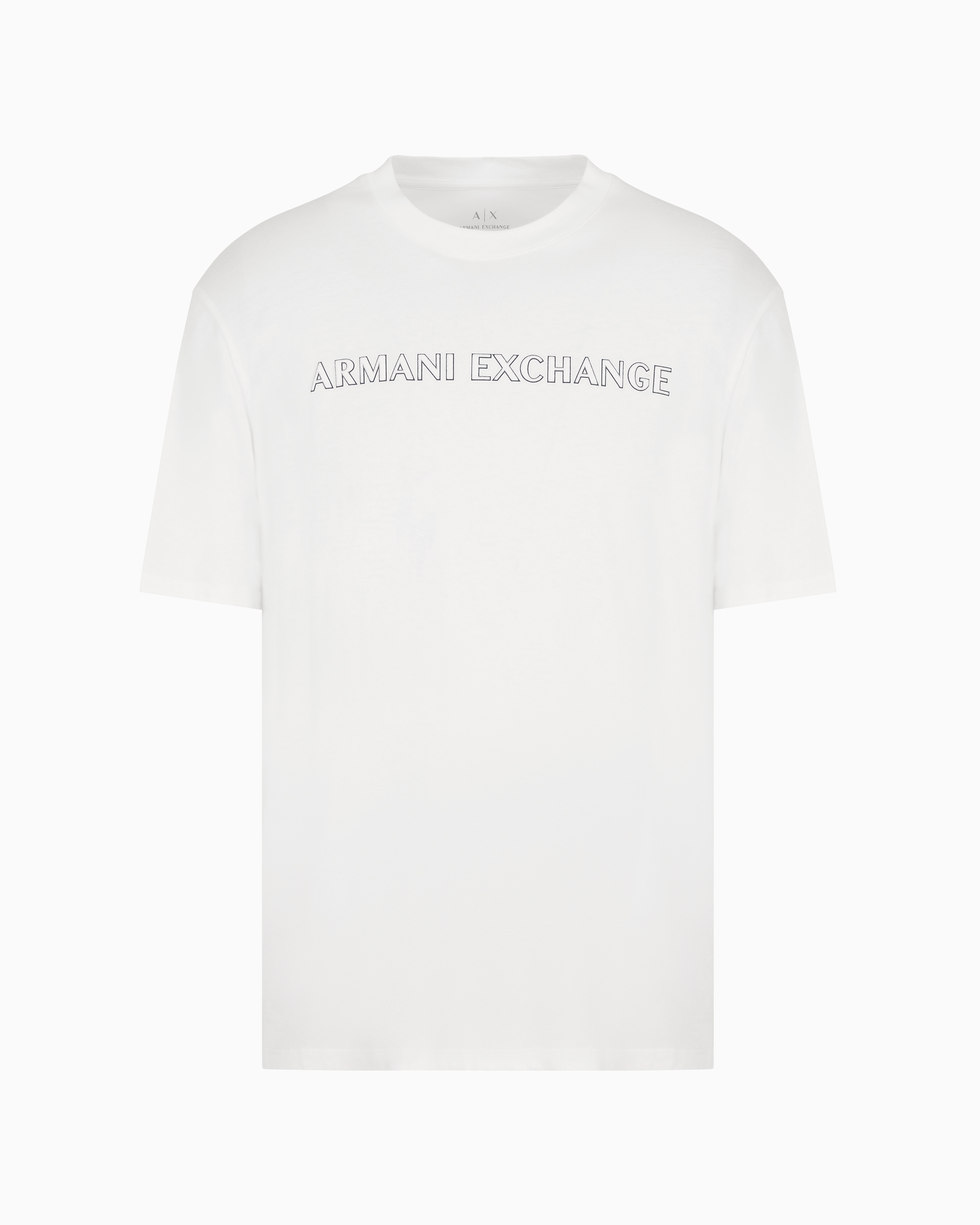 Armani Exchange Official Store Regular Fit T-shirts In White