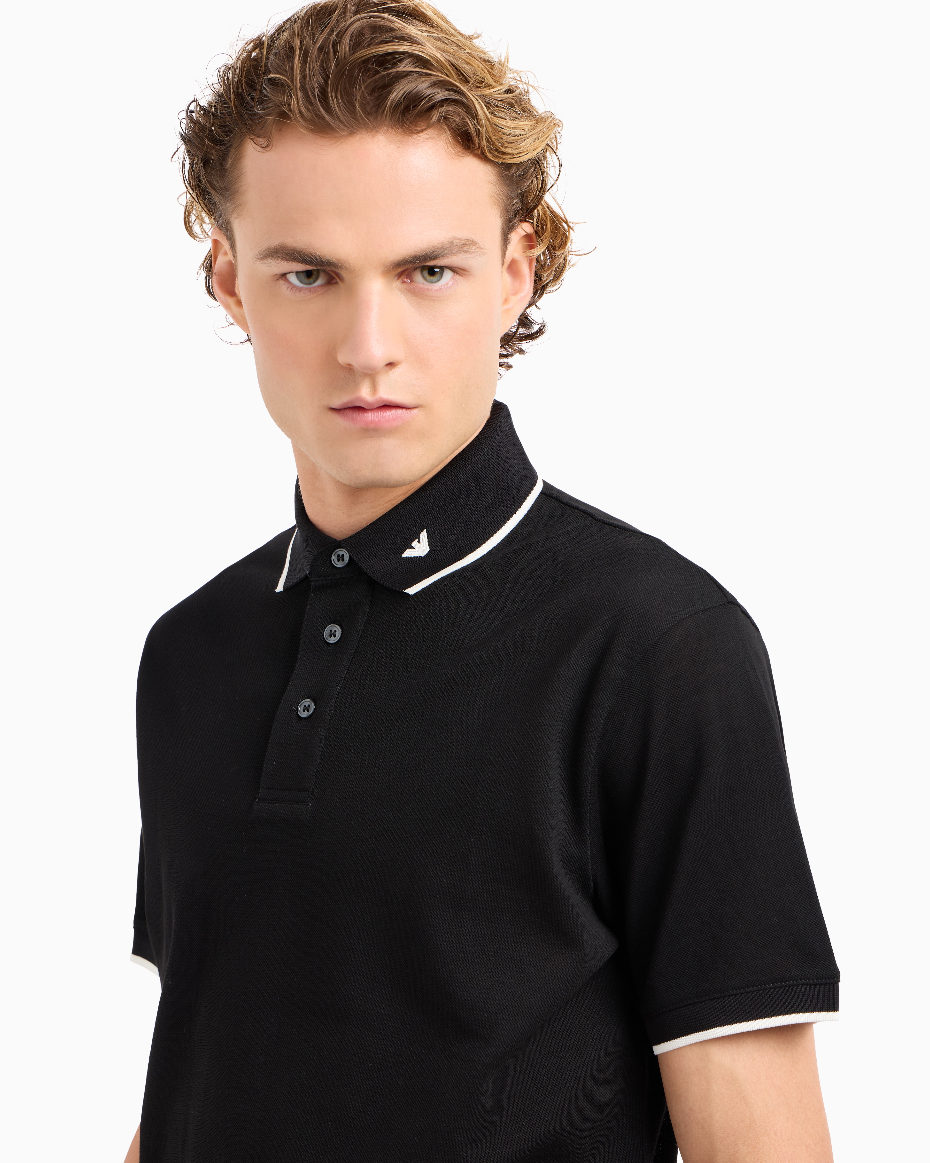 Emporio Armani リュック ネイビー/レッド