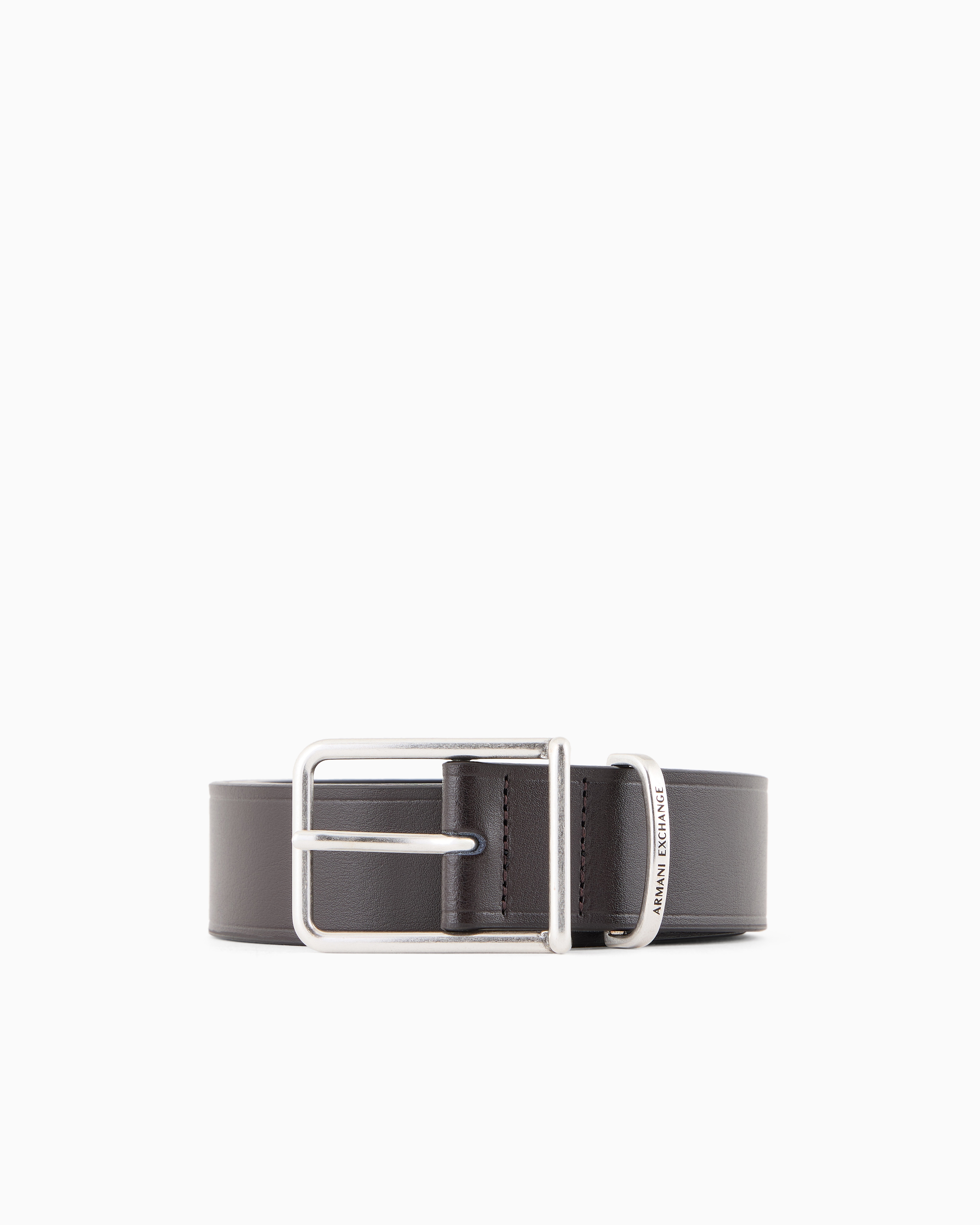 Armani Exchange Official Store Belts In Brown