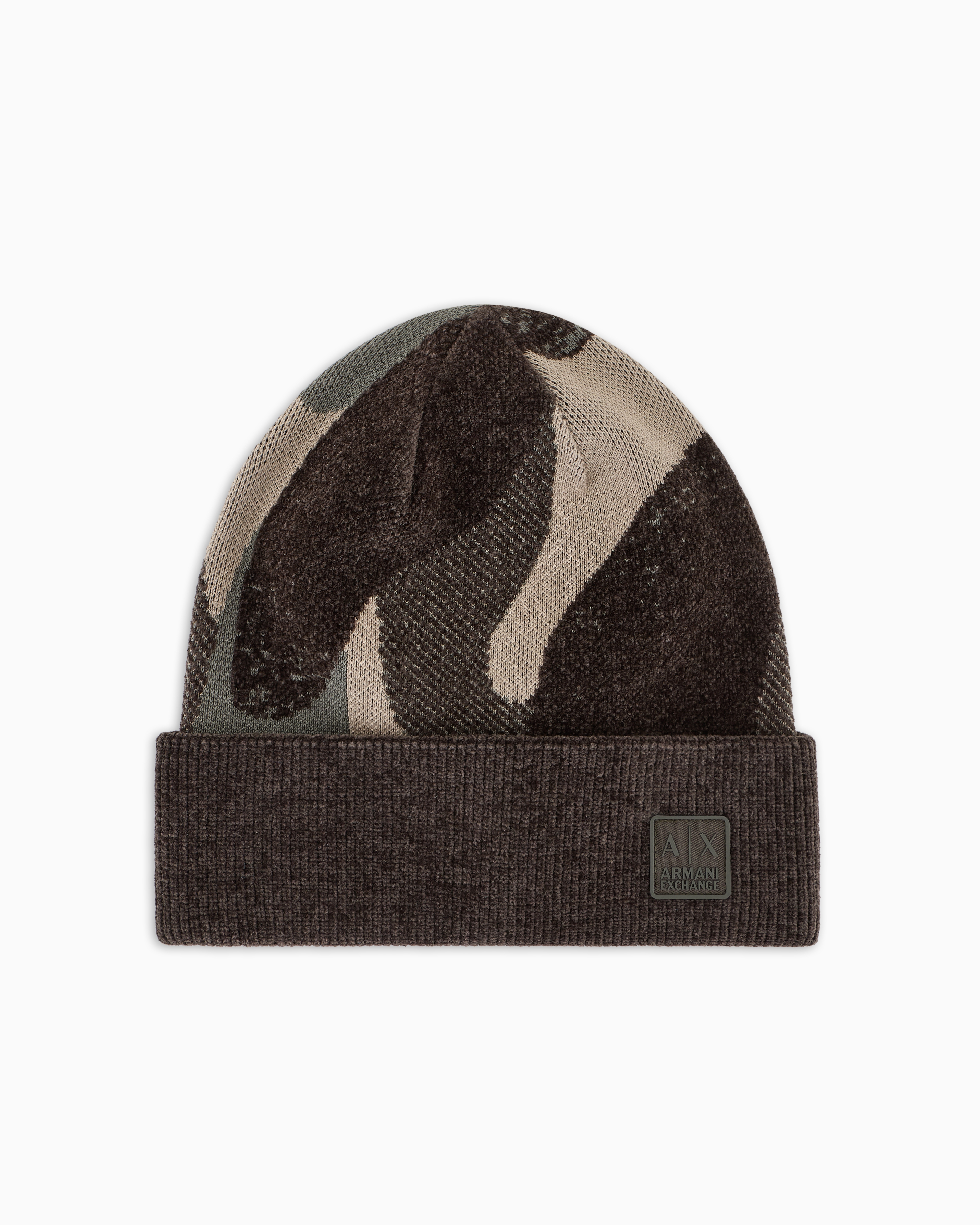 Armani Exchange Official Store Beanies In Verde Scuro 1