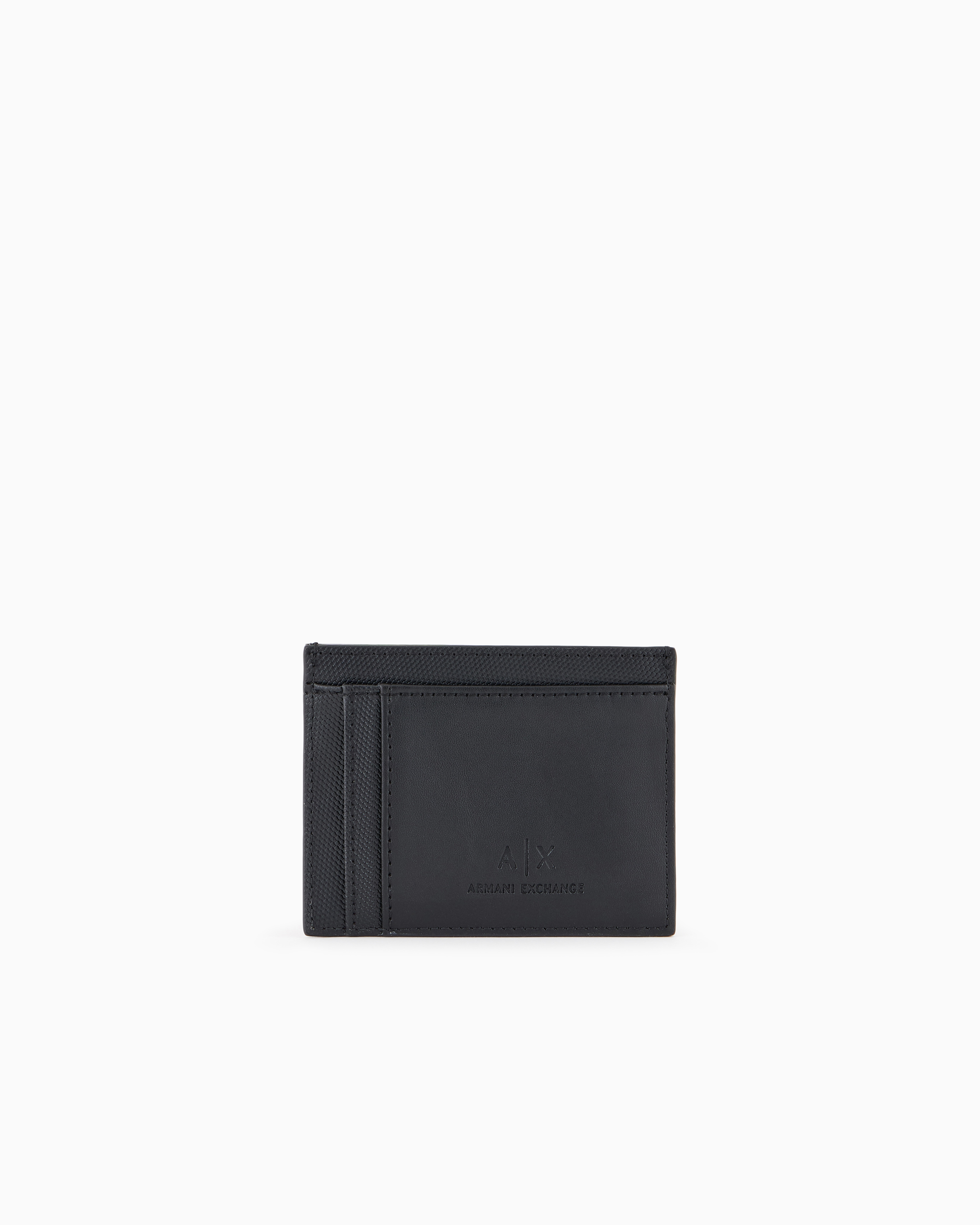 Armani Exchange Official Store Card Holders In Black