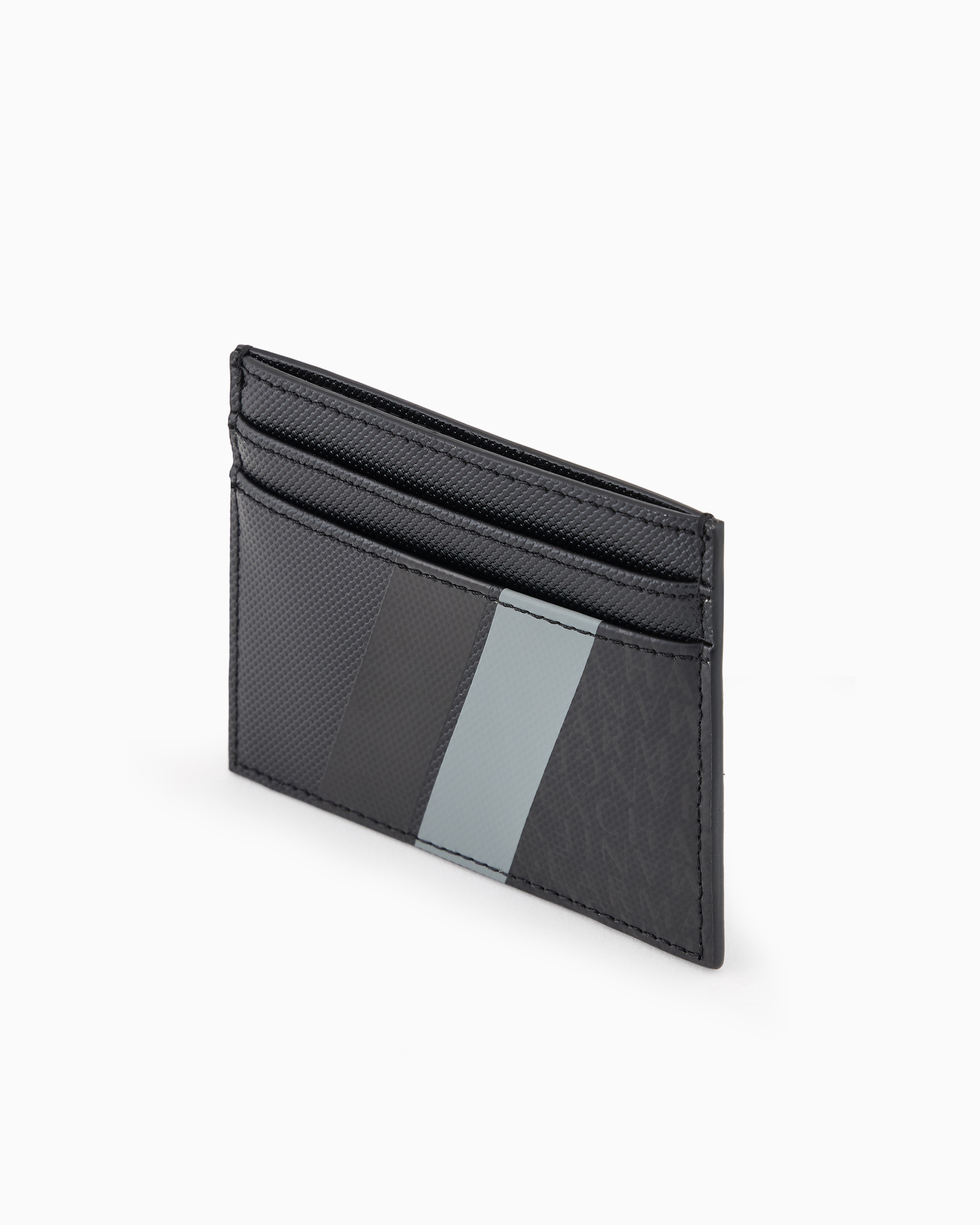 Armani Exchange Official Store Card Holders In Black