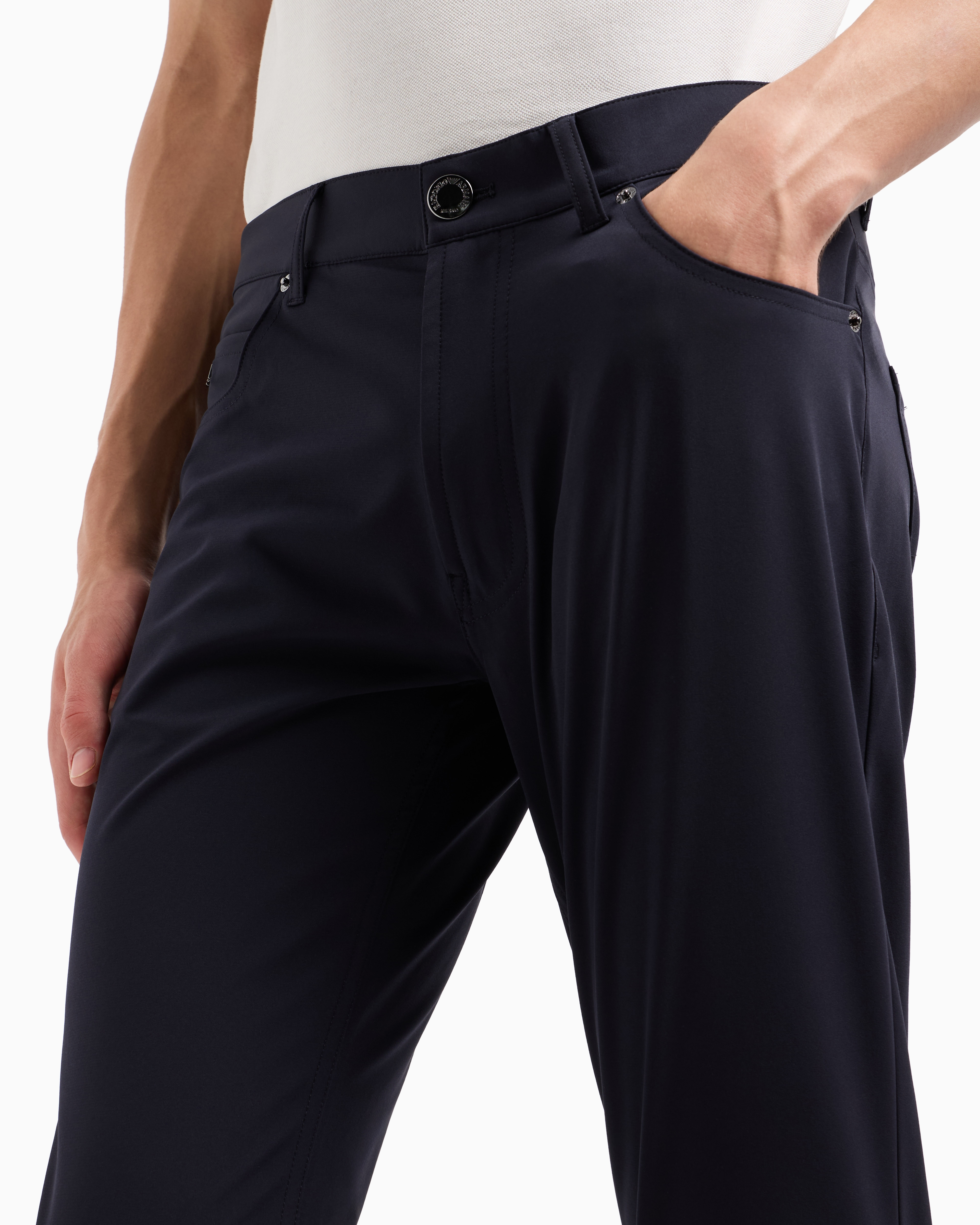 Emporio Armani 1d5slfitjean Sn99 In Bleu