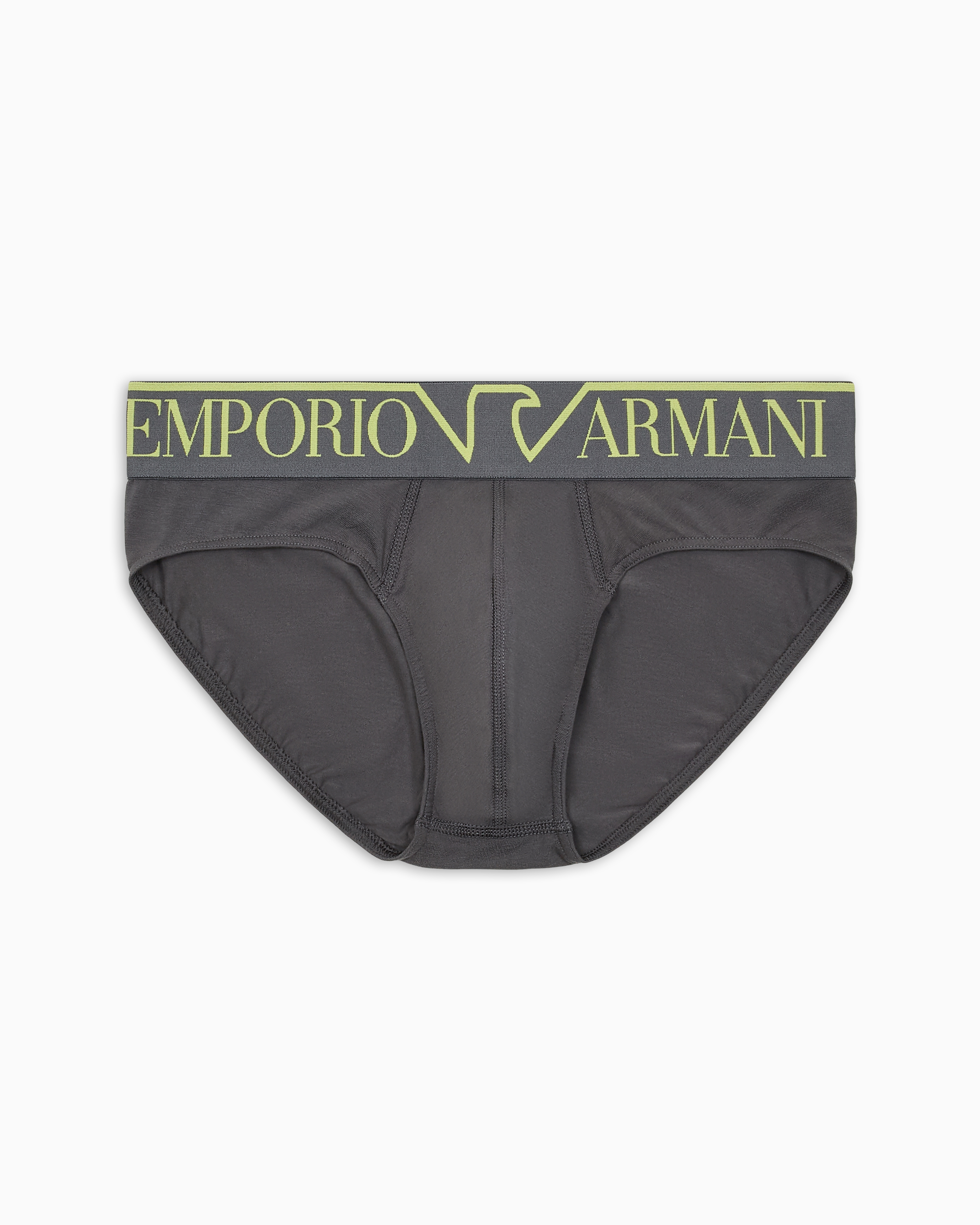 [EMPORIO ARMANI UW] コットンストライプロゴバンドブリーフ EMPORIO ARMANI(エンポリオアルマーニ)のメンズ ブリーフ 人気