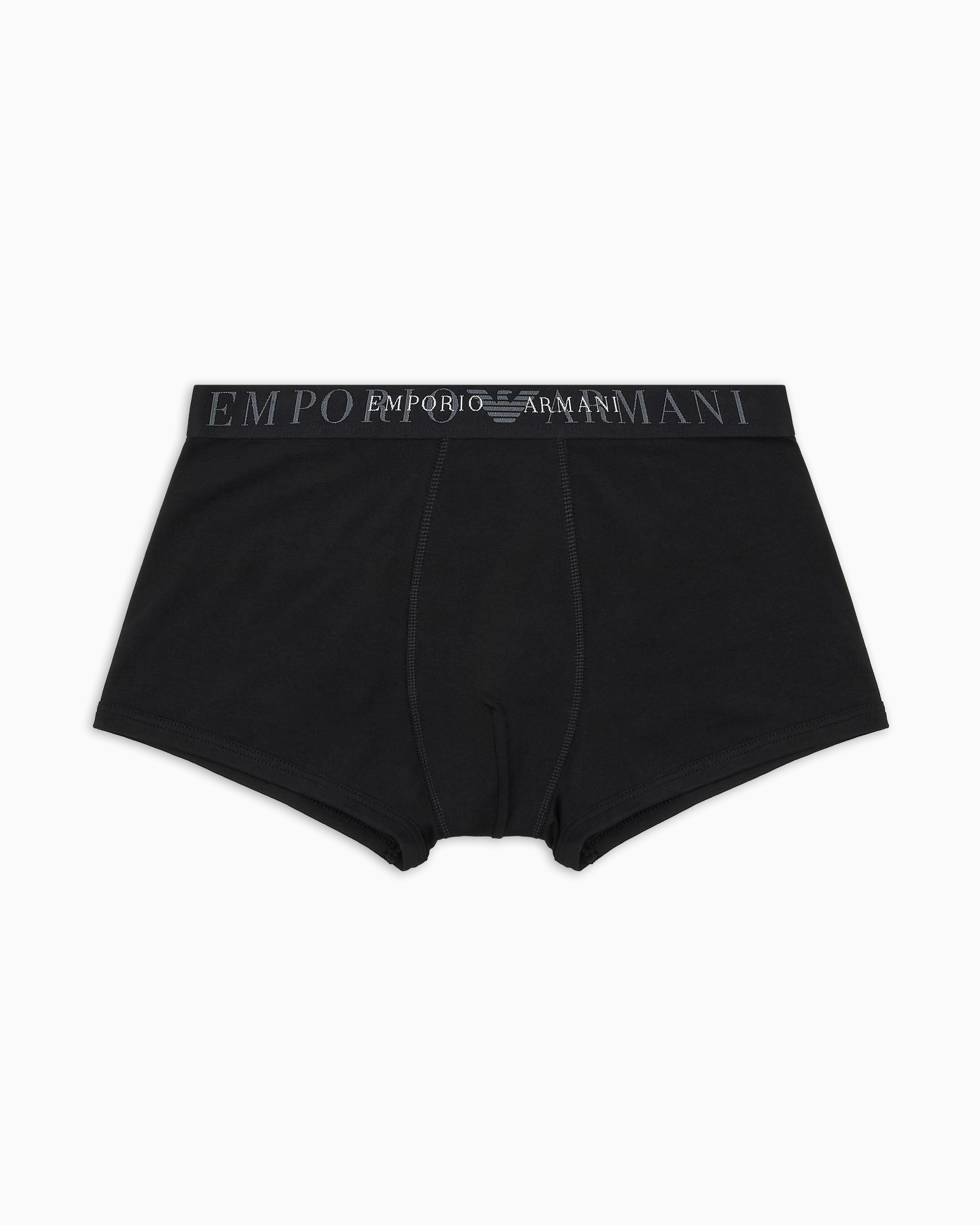 EMPORIO ARMANI ASV ENG ANLIEGENDE BOXERSHORTS AUS THE NEW ICON BIO-BAUMWOLLE 