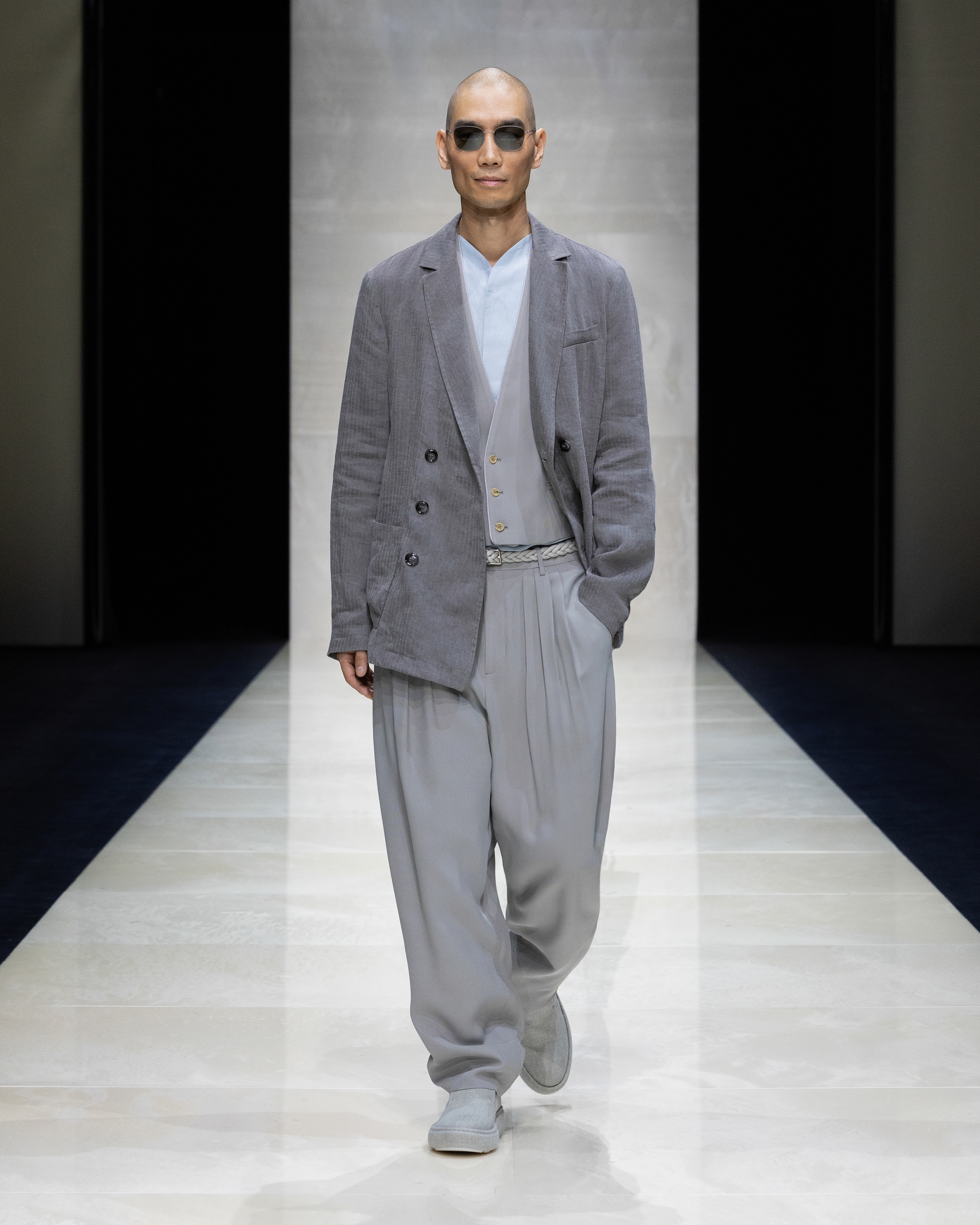 【00s】Giorgio Armani スラックス Vintage 90s GIORGIO ARMANI A Milano Borgonuovo 21 Charcoal