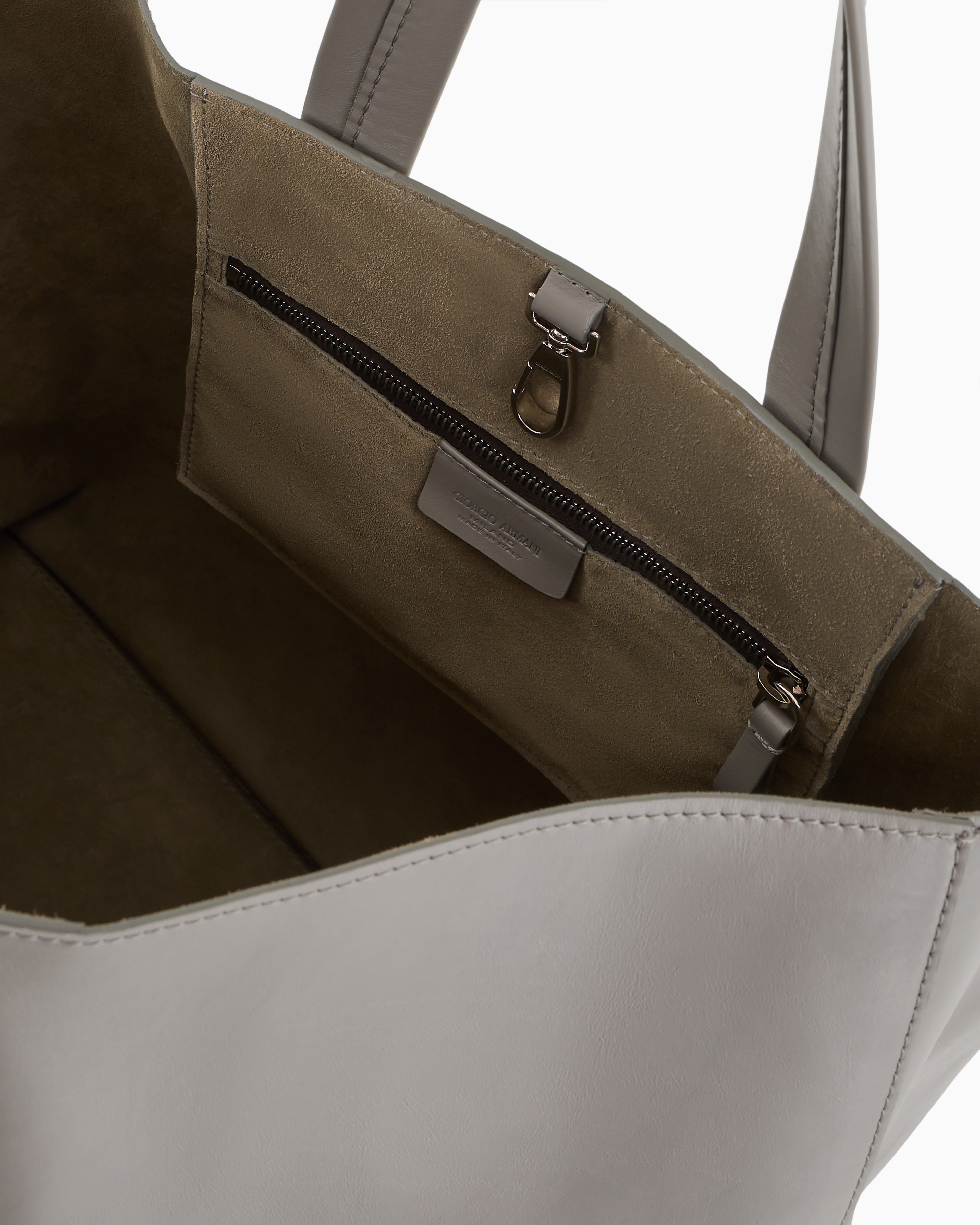 Giorgio Armani Nappa-leather And Rope Shopper Bag