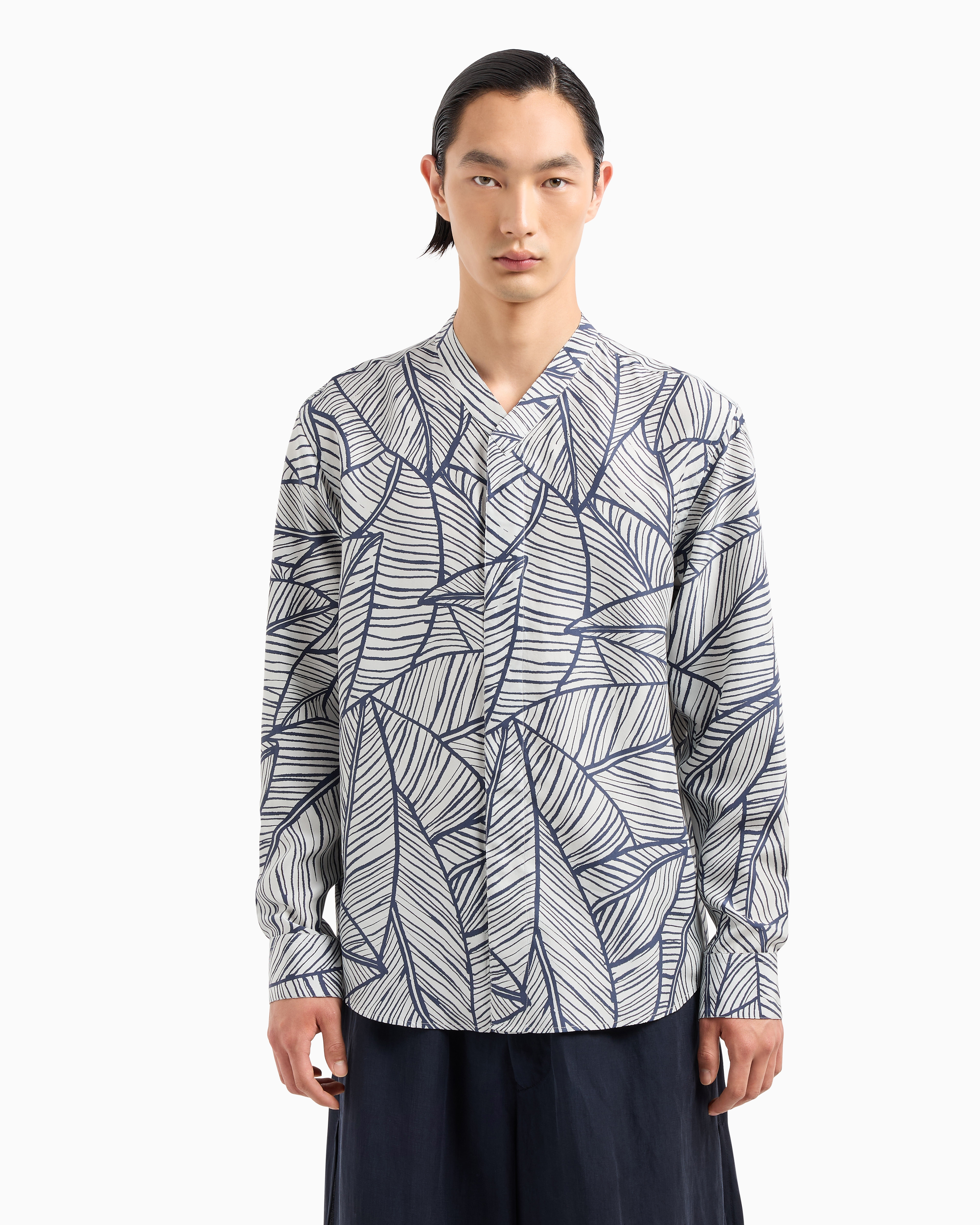 Giorgio Armani Casual Shirts In Patterned