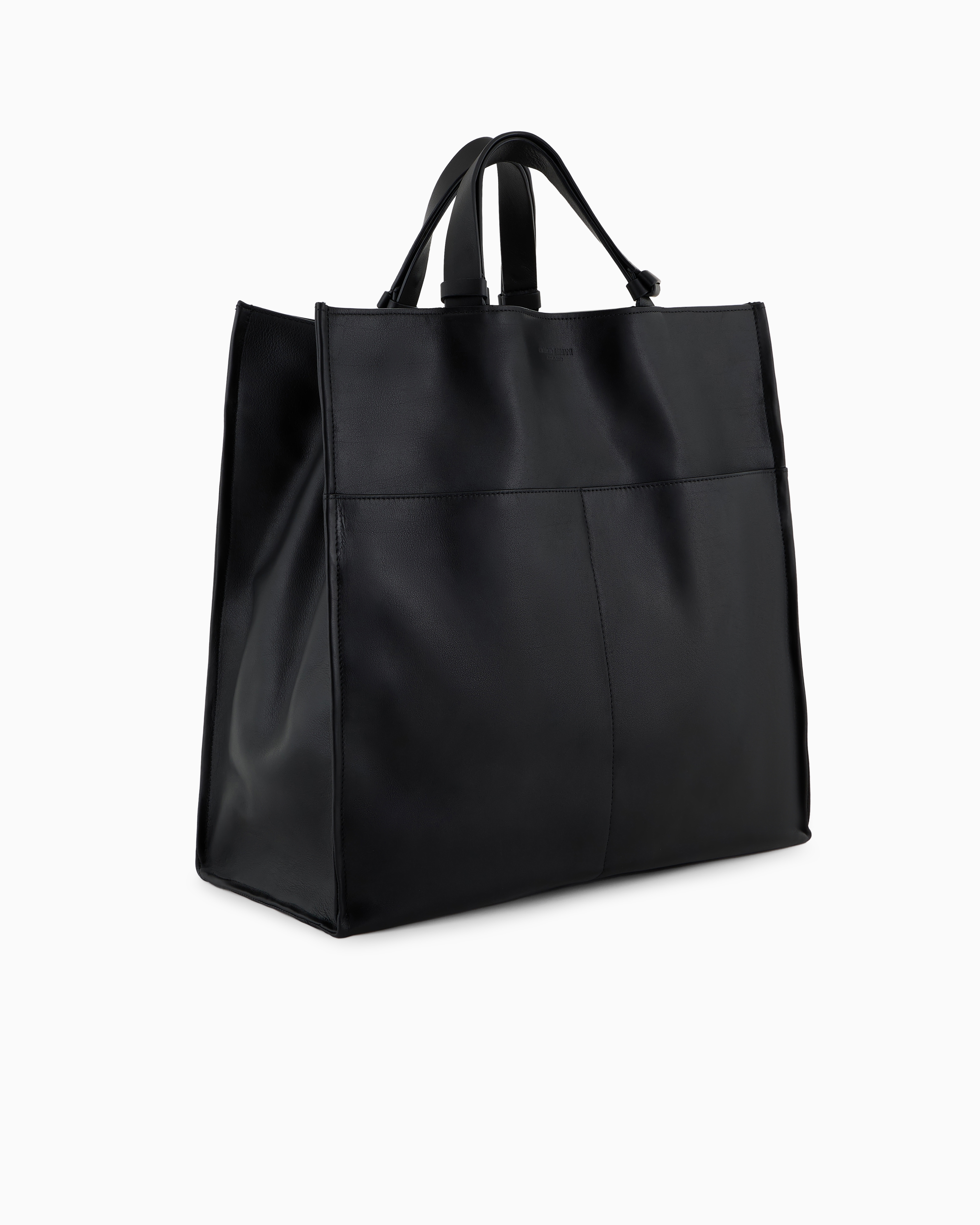 Giorgio Armani Shoppers In Black