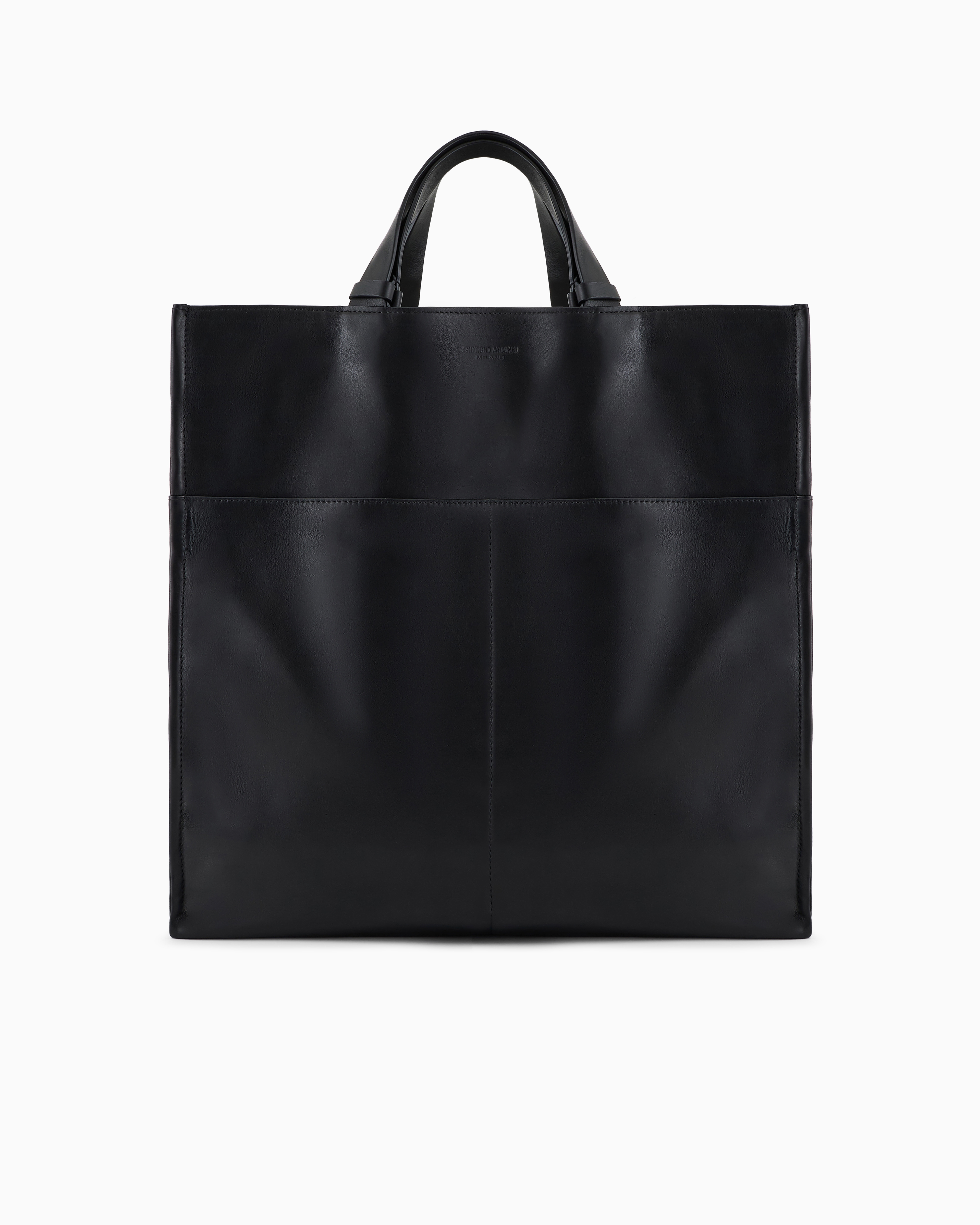 Giorgio Armani Shoppers In Black