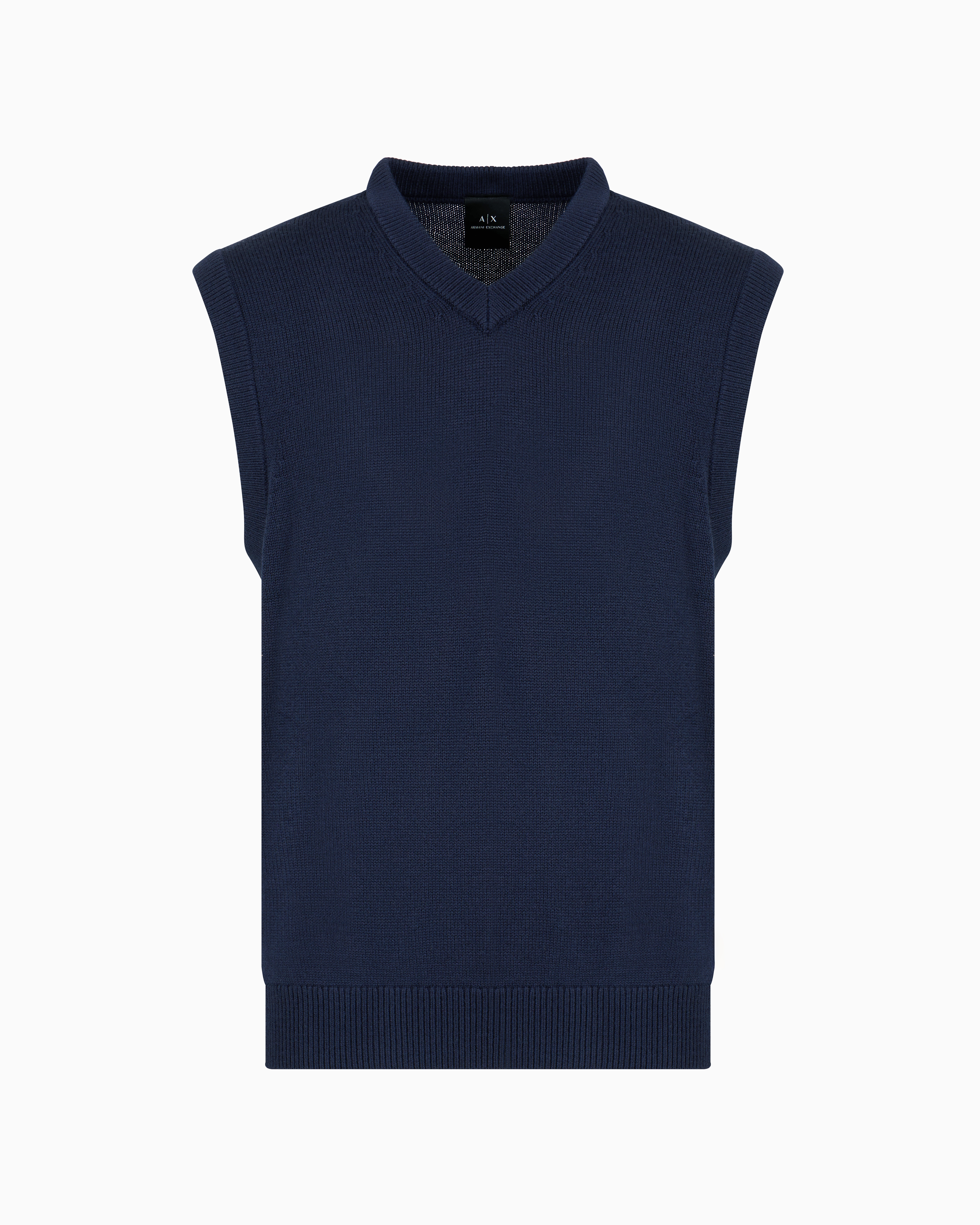 Armani Exchange Official Store Gilets In Navy Blue