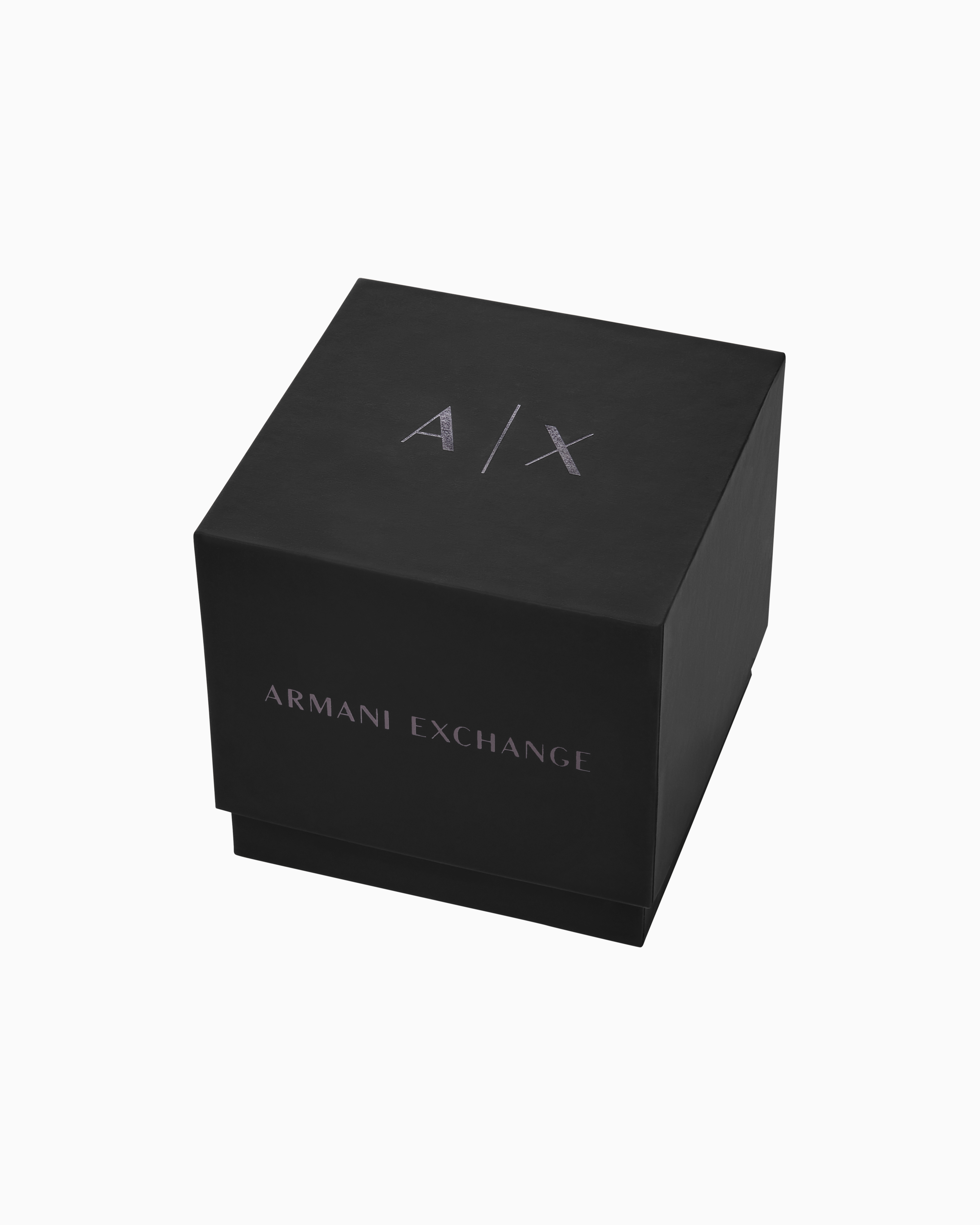 Armani Exchange Three-hand Stainless Steel Watch In Multicoloured