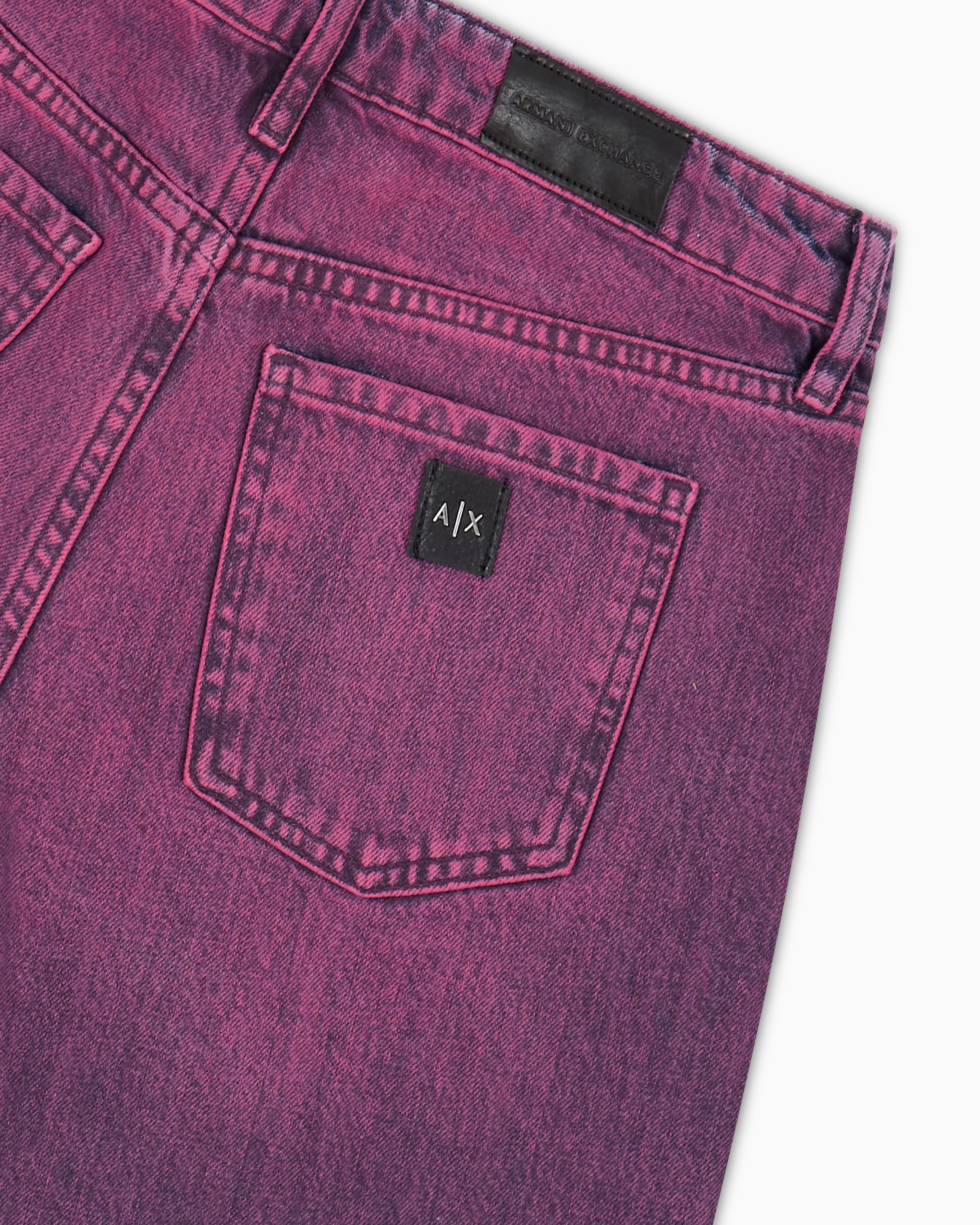 archive ARMANI faded purple denim