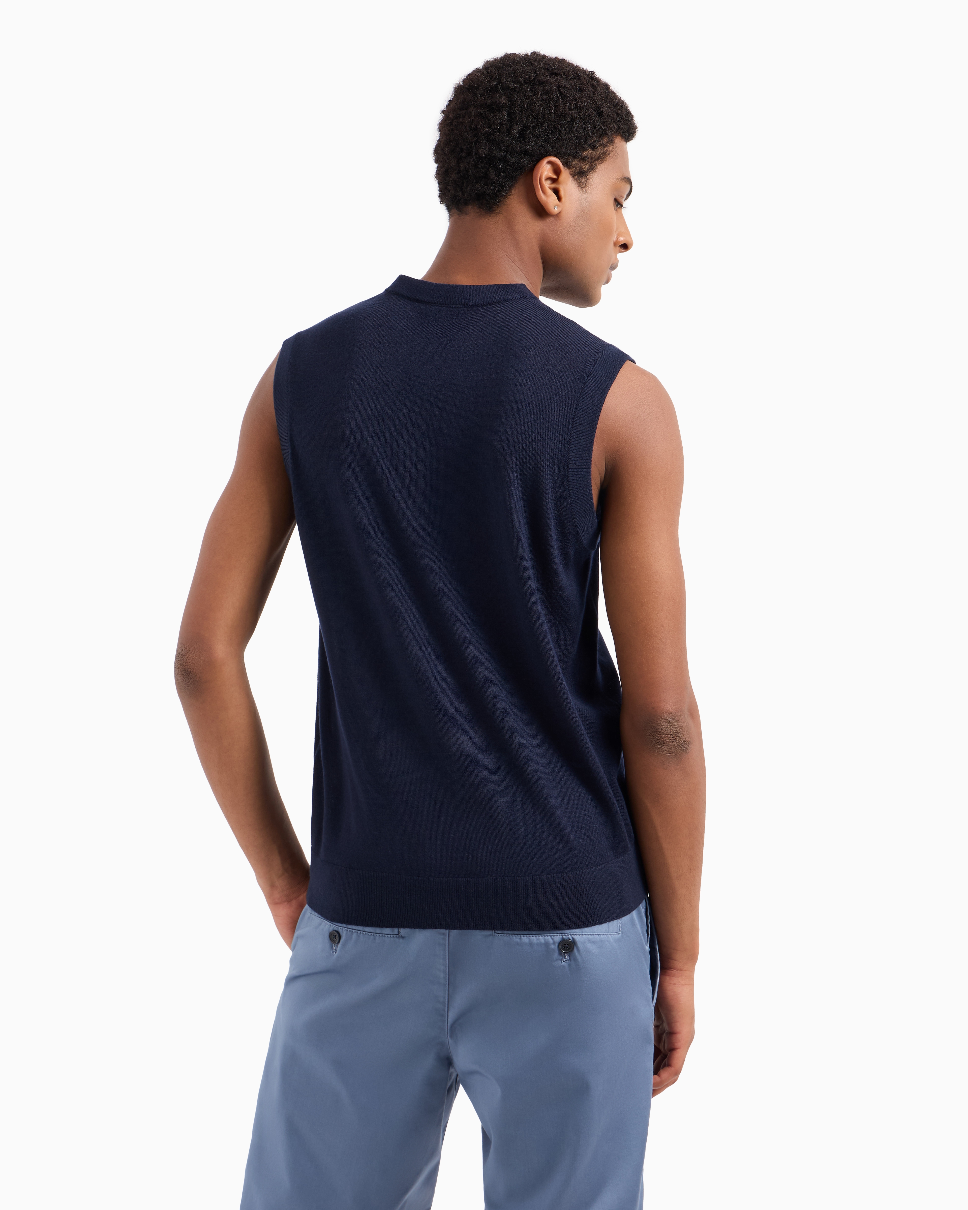 EMPORIO ARMANI▼テクニカルジョーゼット ツーピース風 ドレス ツーピース風ロングドレス テクニカルジョーゼット | Emporio Armani