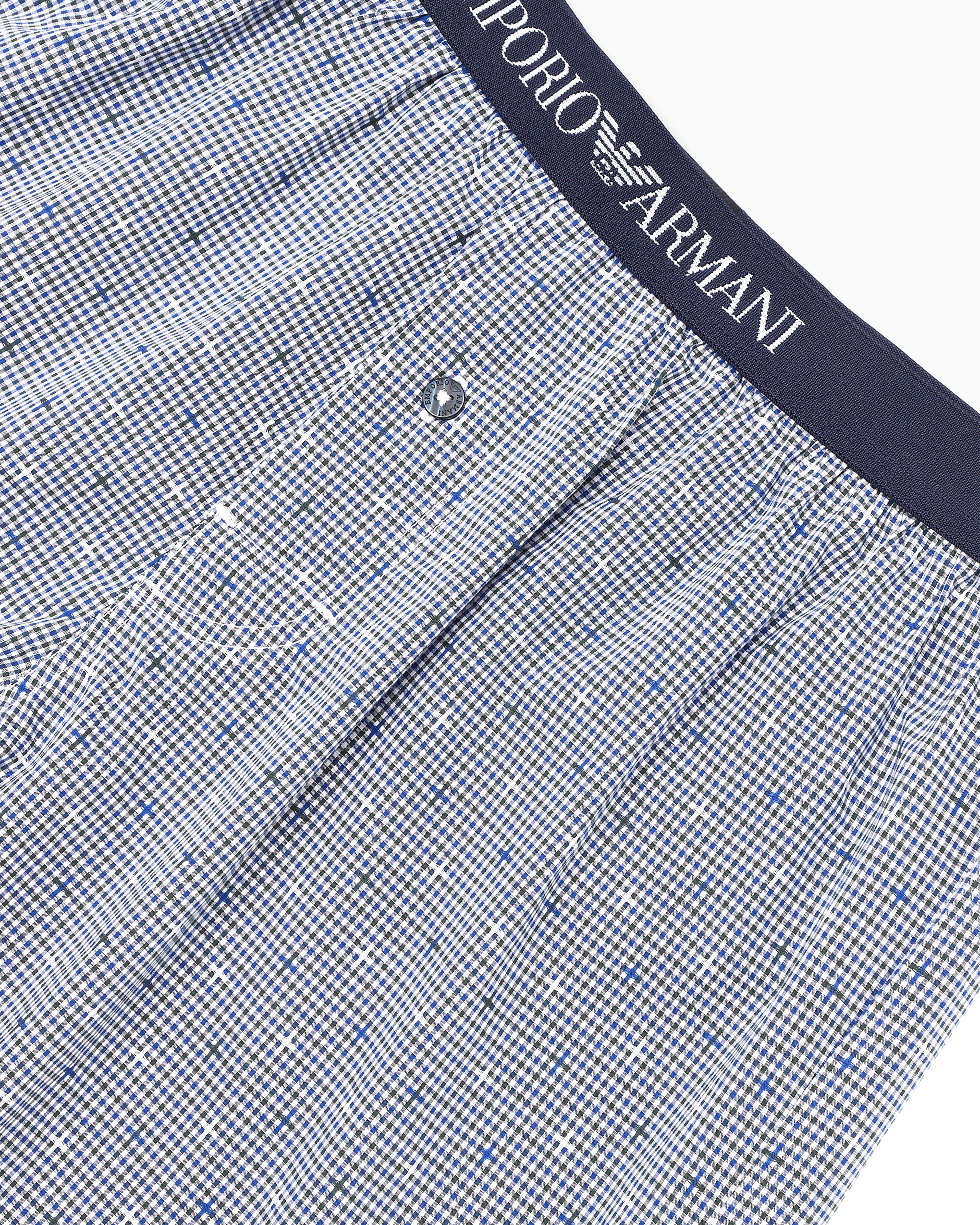 EMPORIO ARMANI BOXERSHORTS AUS JACQUARD-STOFF MIT ALLOVER-MUSTER 