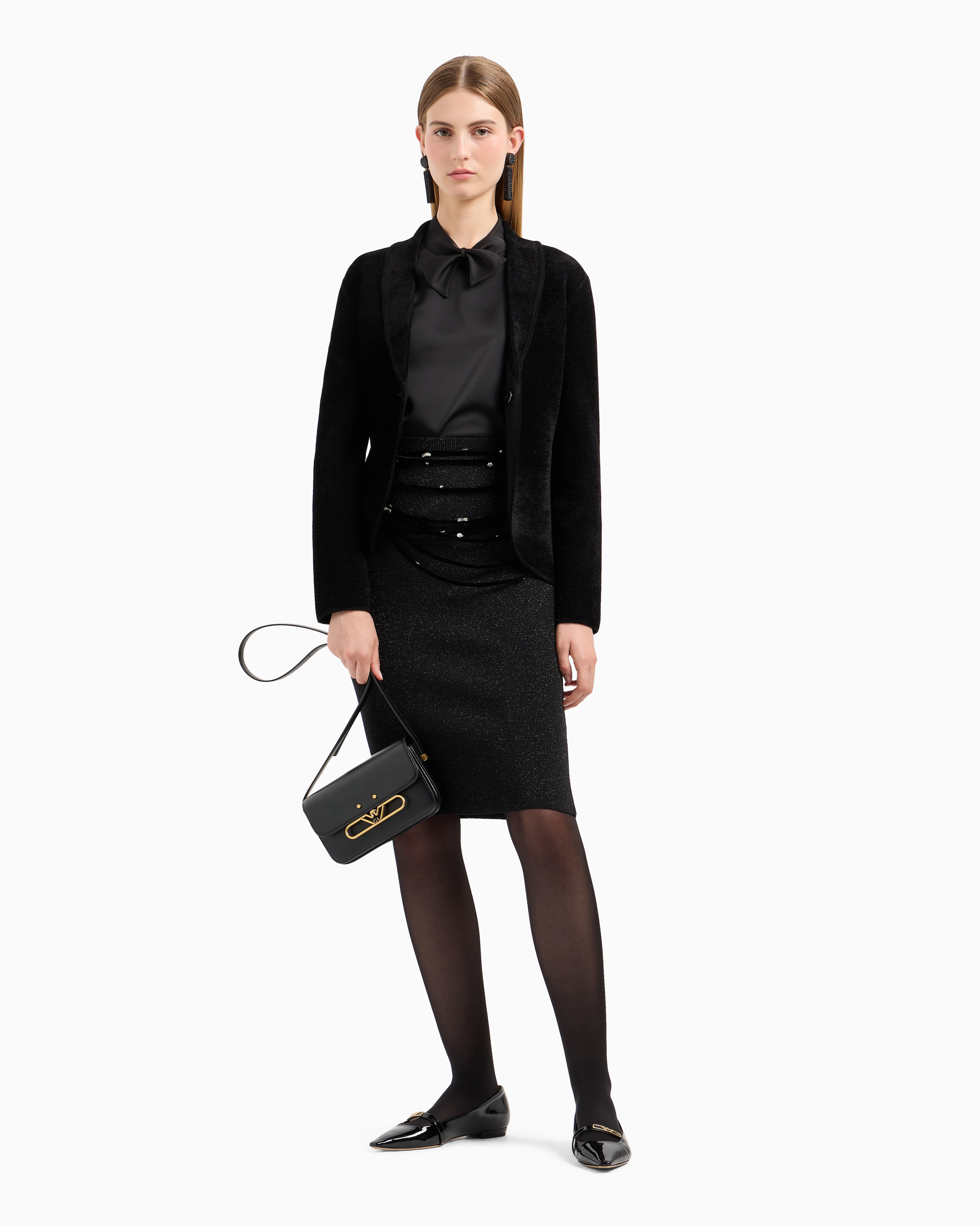 Emporio Armani Official Store Fashion Jackets In Black