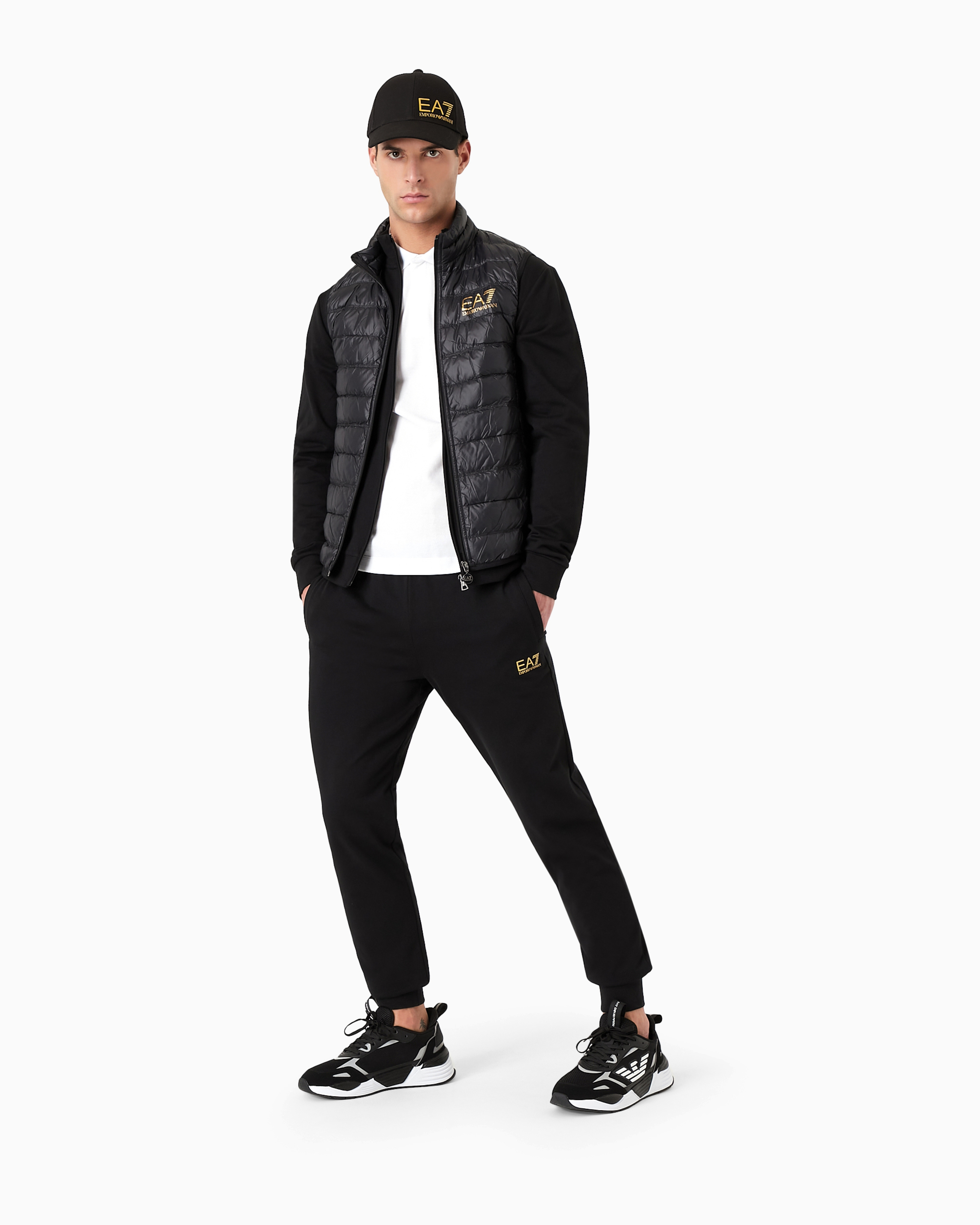 Ea7 Emporio Armani  Jacket In Black
