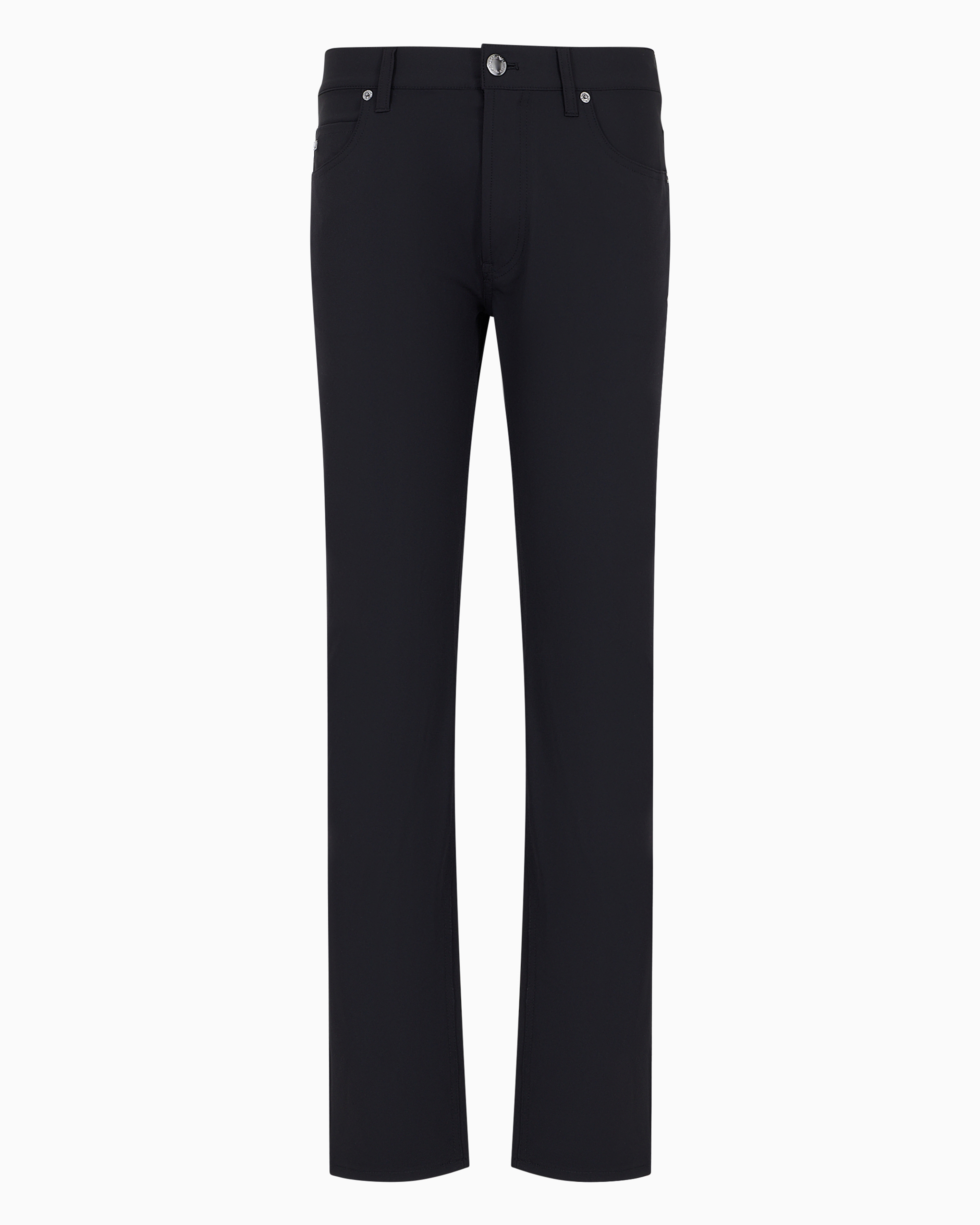 Emporio Armani Official Store J05 Regular-fit Denim Jeans In Black