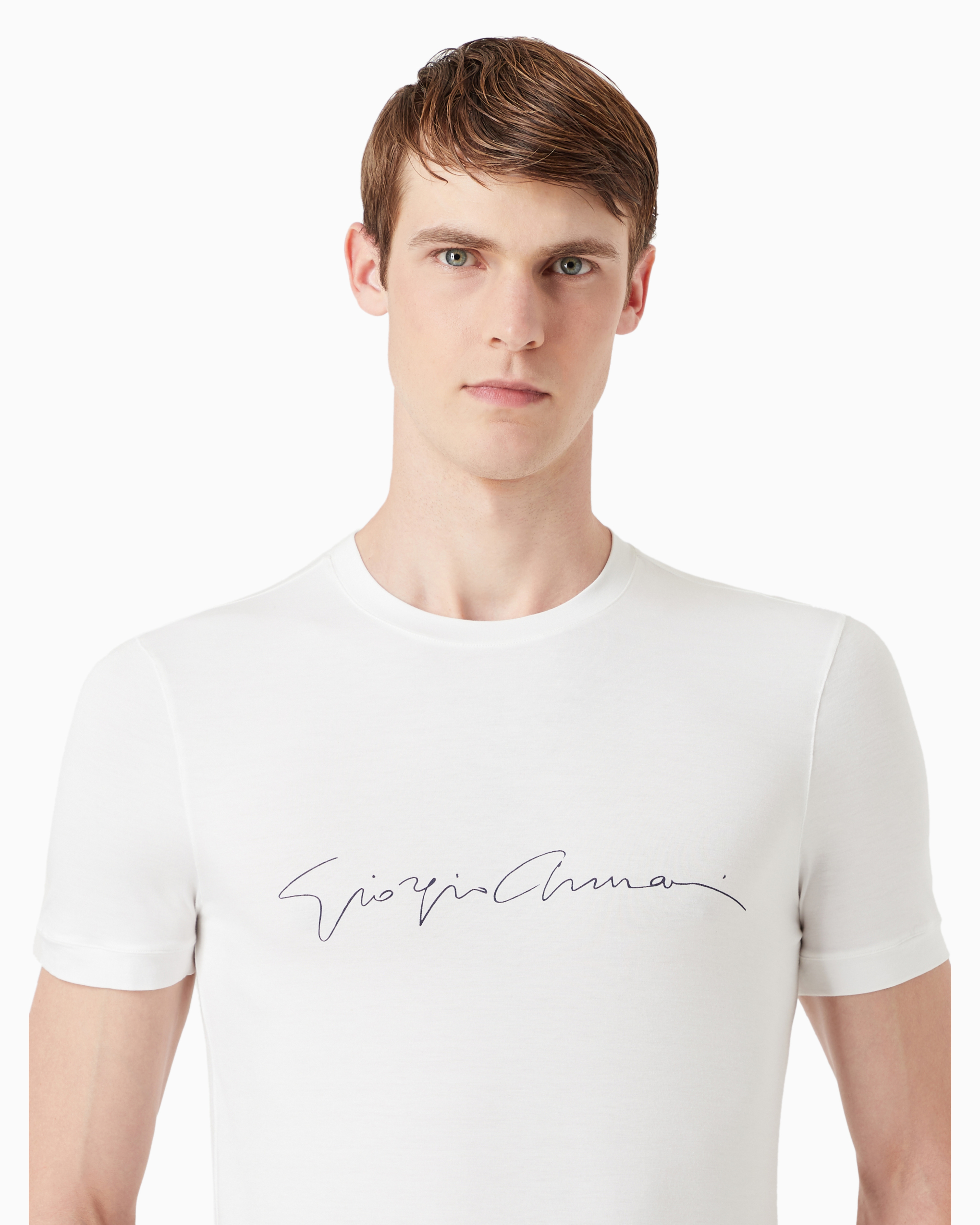 Giorgio Armani Topwear In Panna