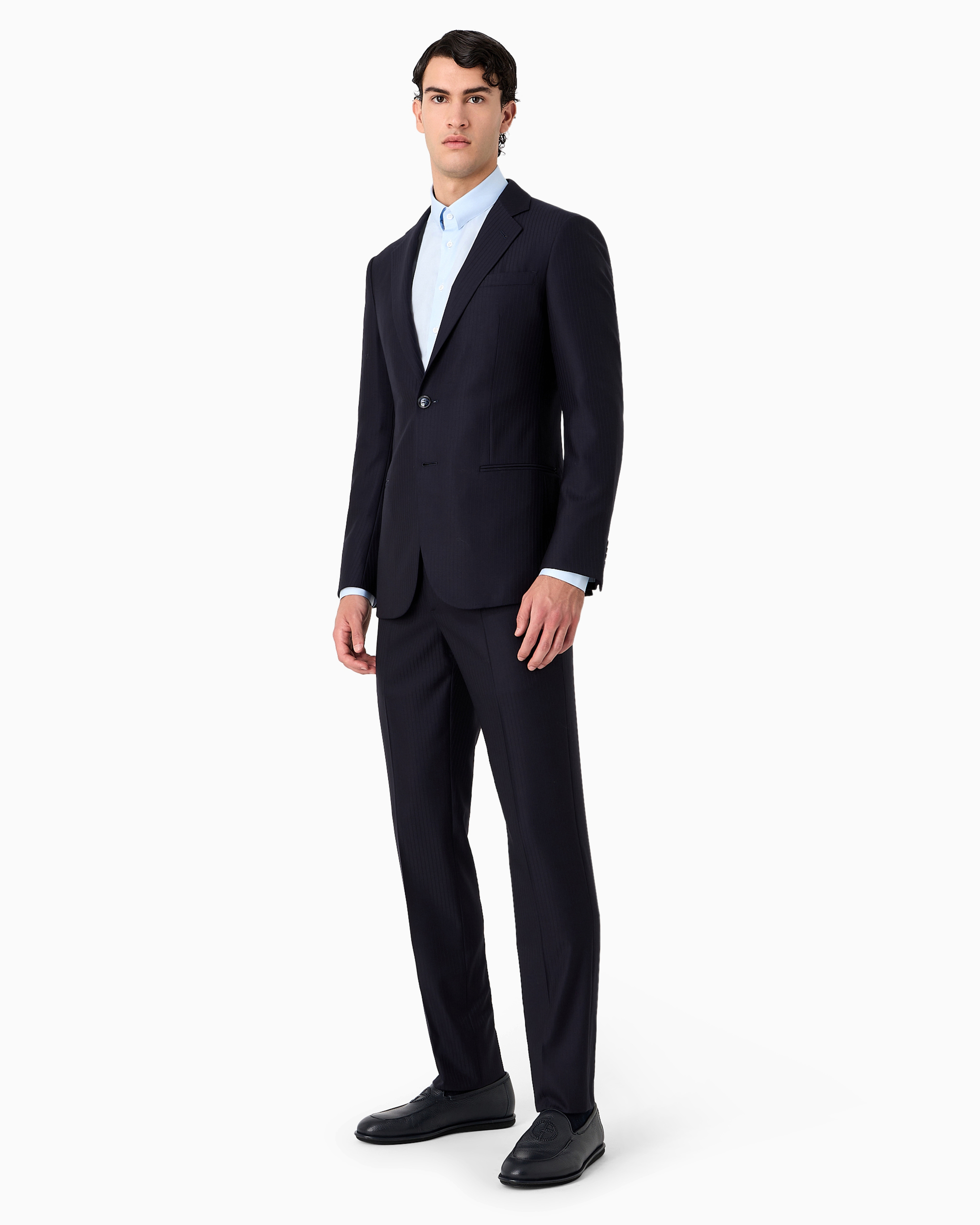 THE SUIT COMPANY イタリア生地　170ー6Drop ウエスト80 SUIT SQUARE 美品 スーツカンパニー 【WE YOU】 メンズ