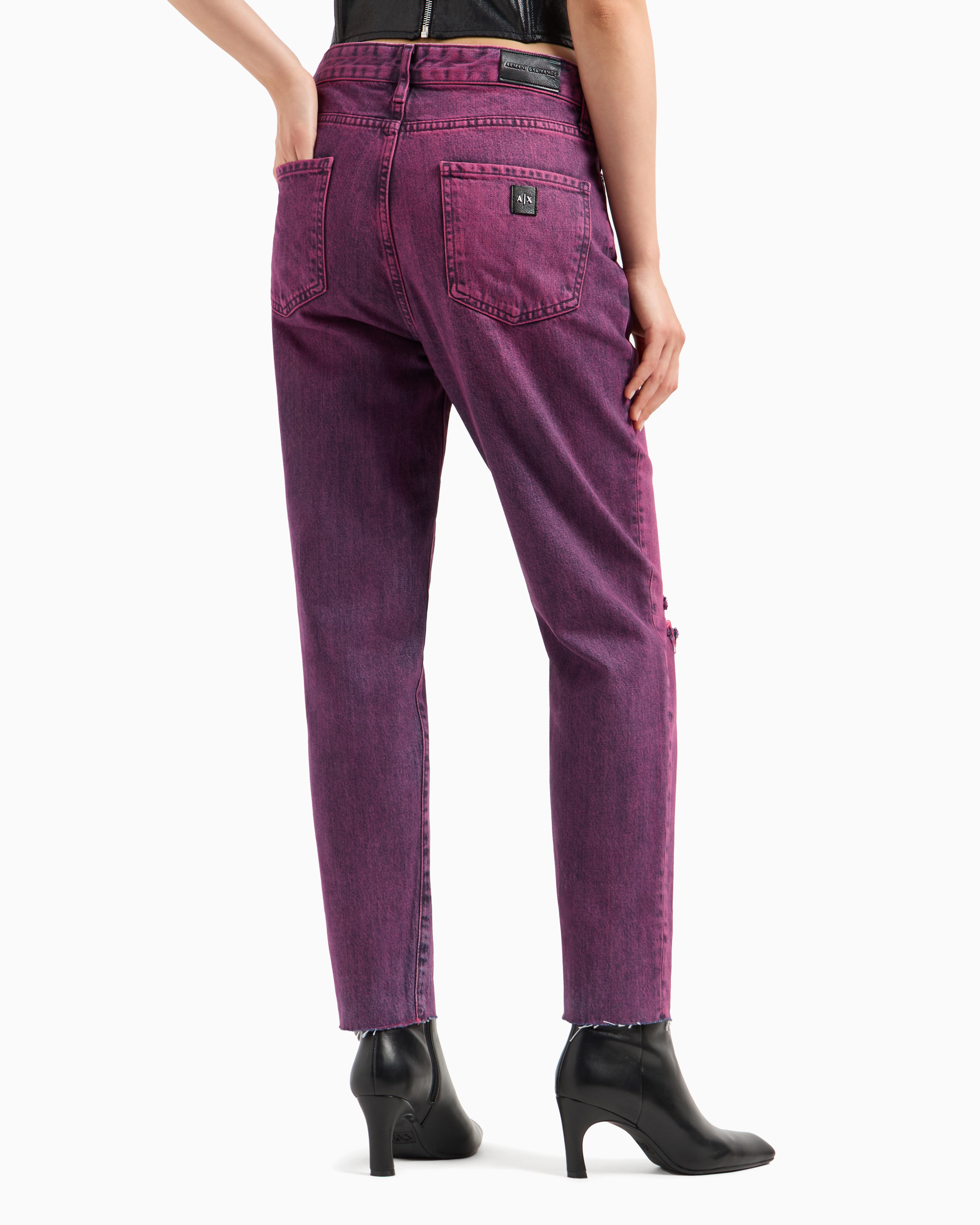 パンツ archive ARMANI faded purple denim archive ARMANI faded purple denim