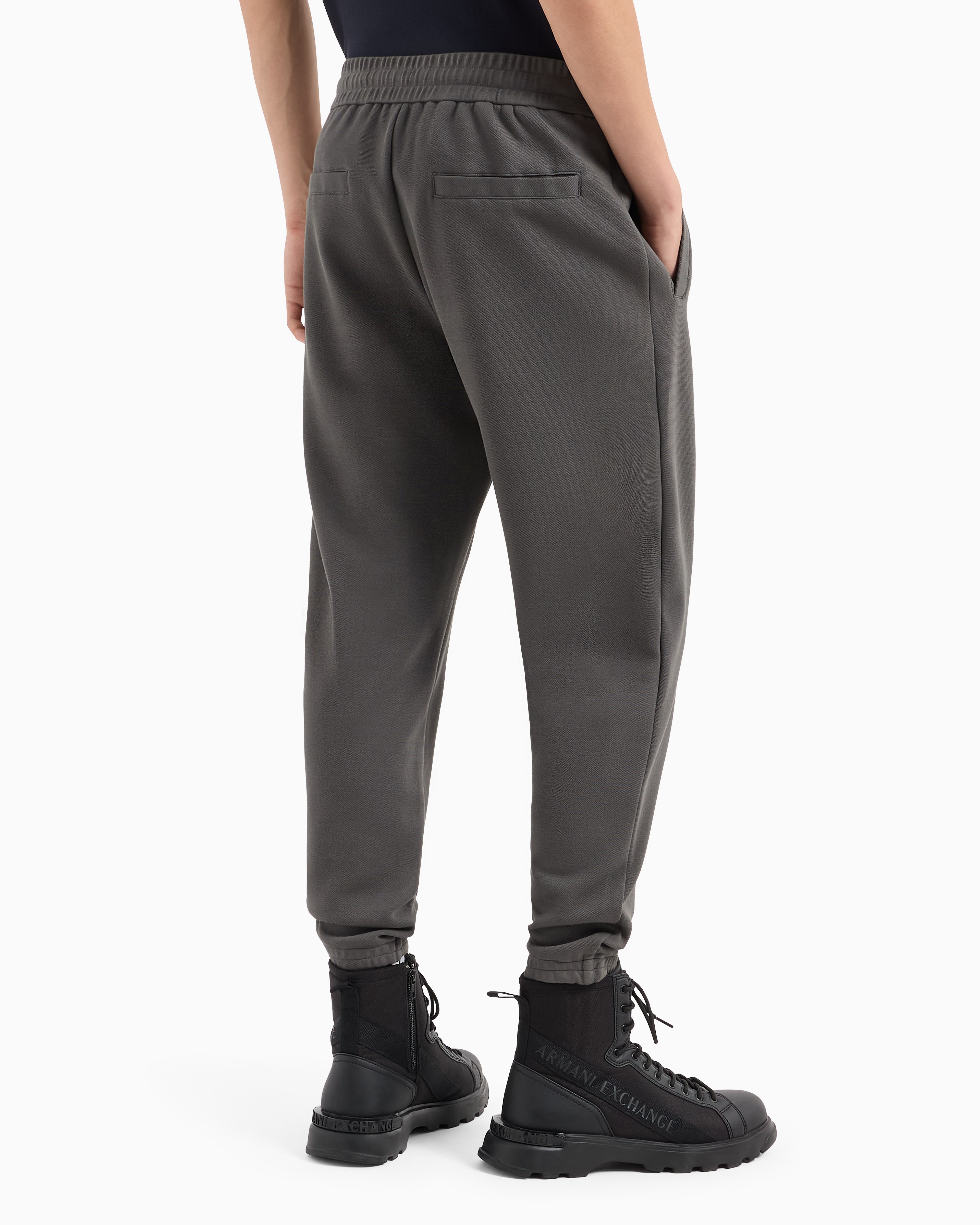 ARMANI EXCHANGE TROUSERS IN FLOWING FABRIC 