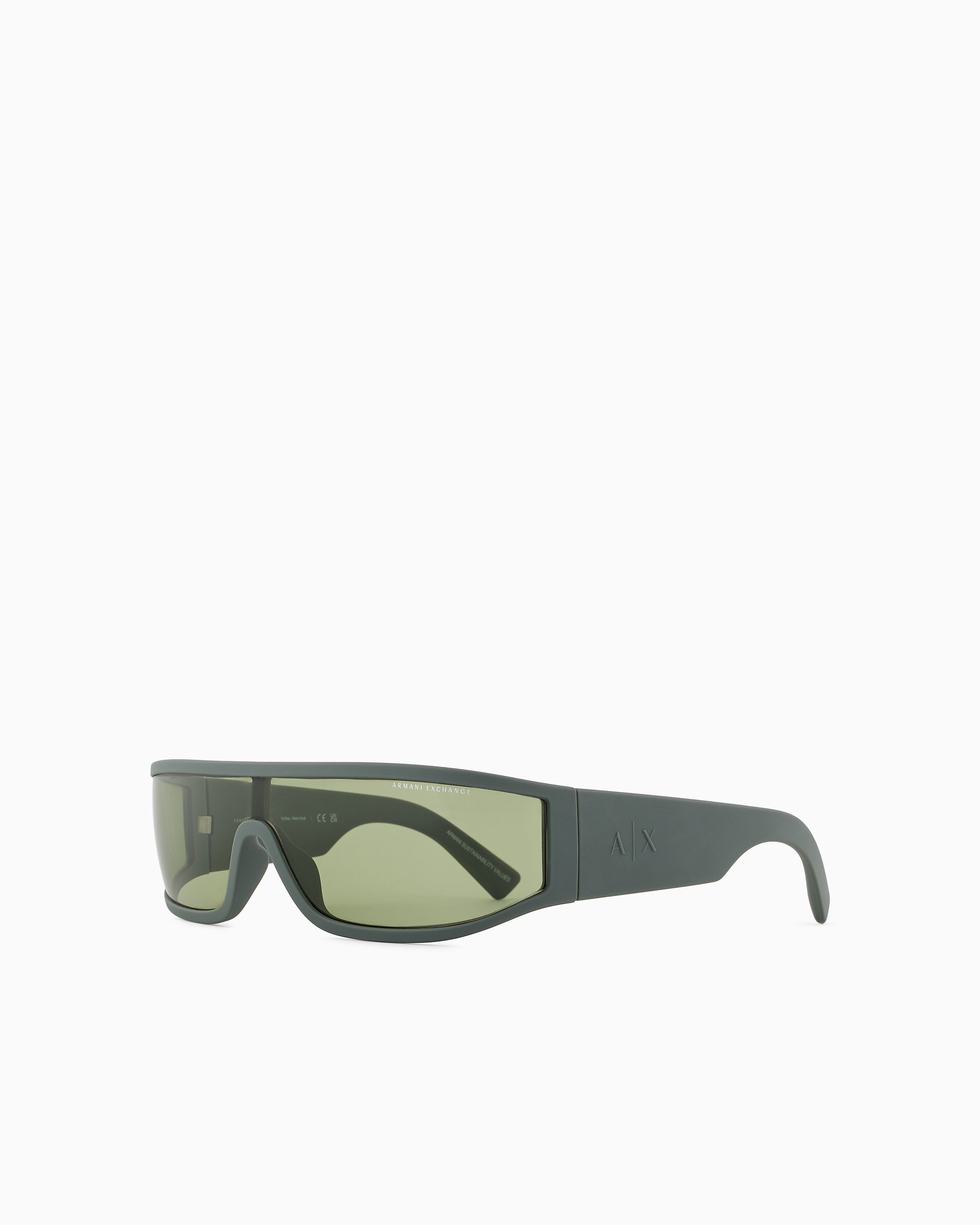 Armani Exchange - Sunglasses, Man, Green, Size: 40L