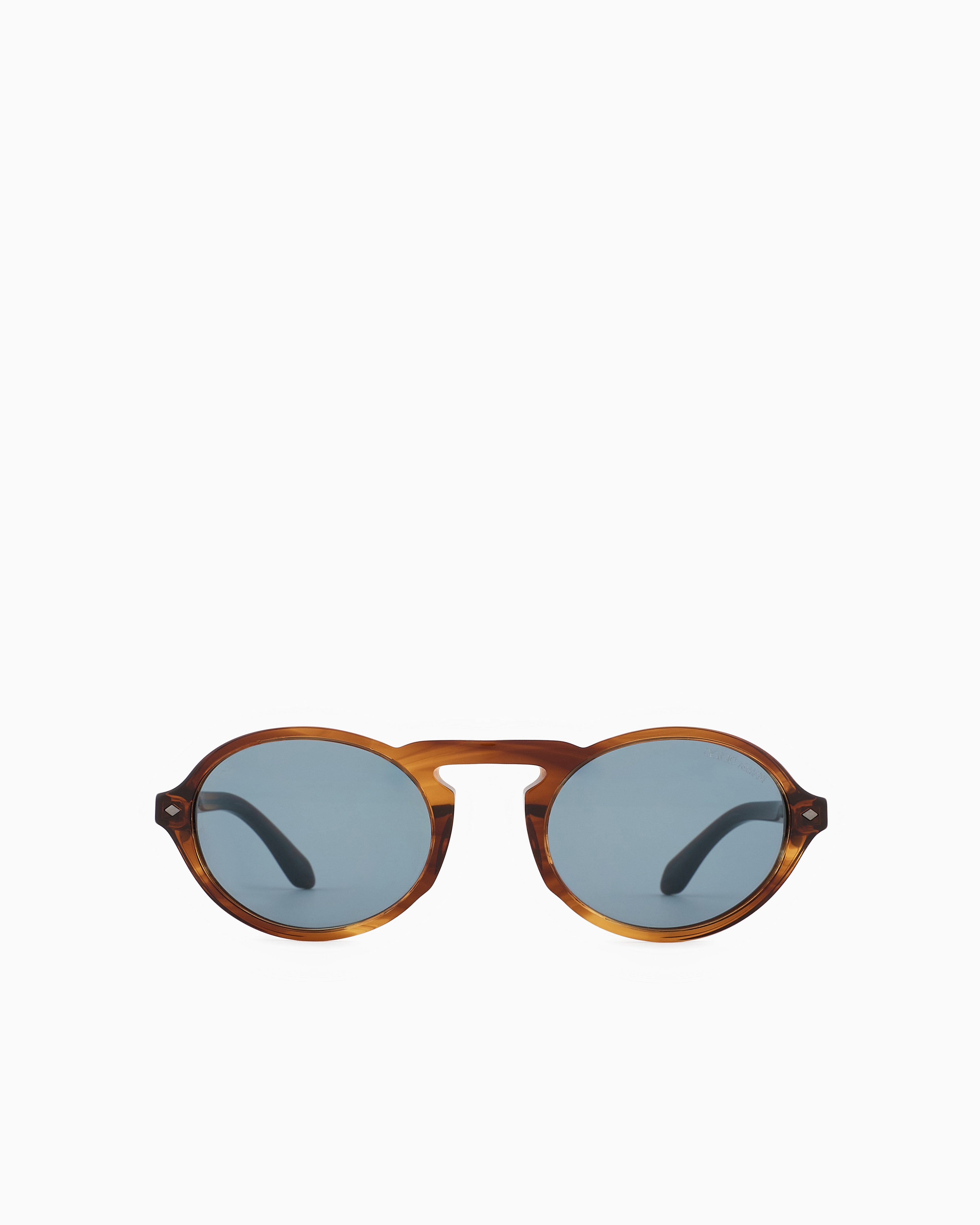 Giorgio Armani Havana Acetate Sunglasses In Brown
