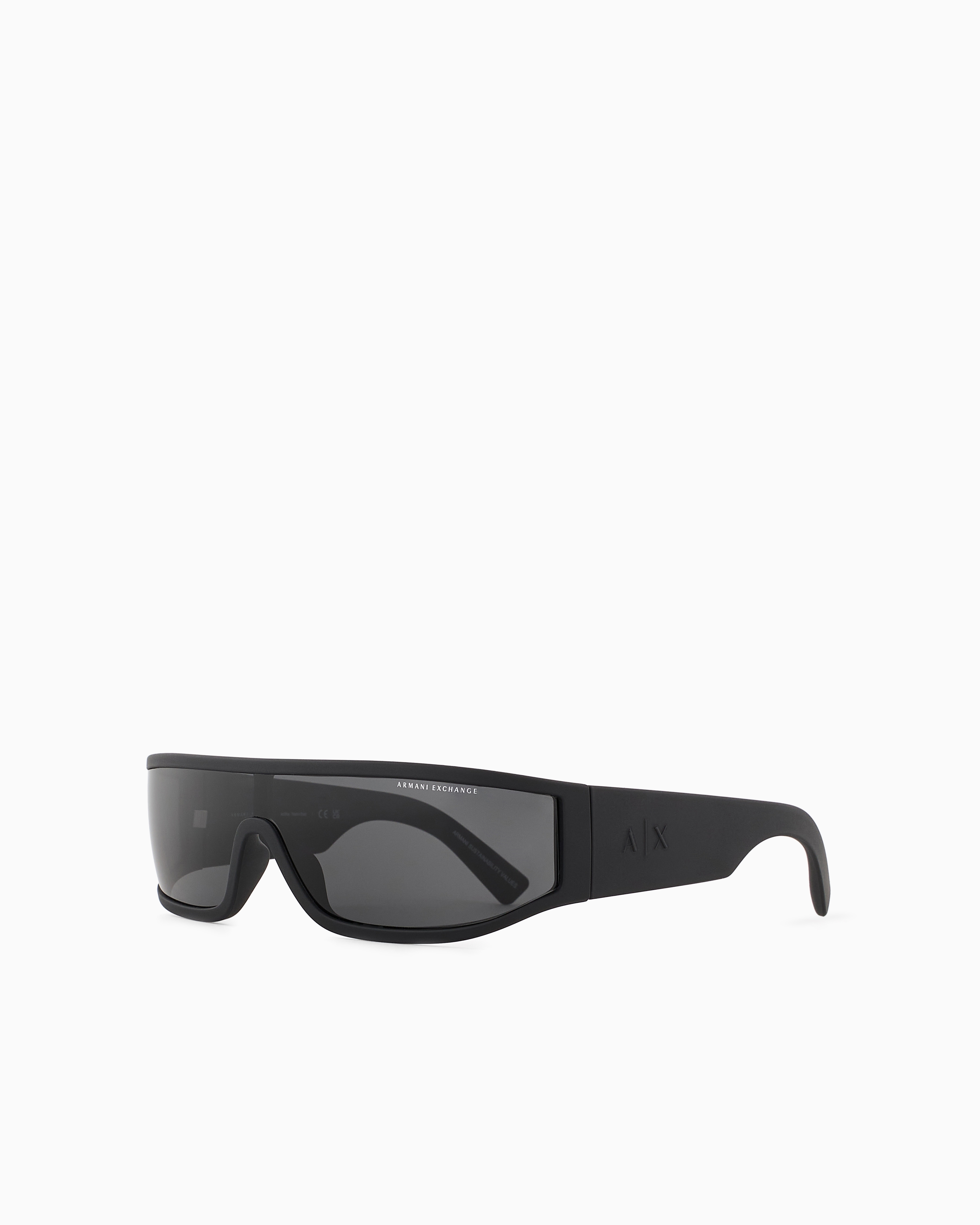 Armani Exchange - Sunglasses, Man, Black, Size: 40L
