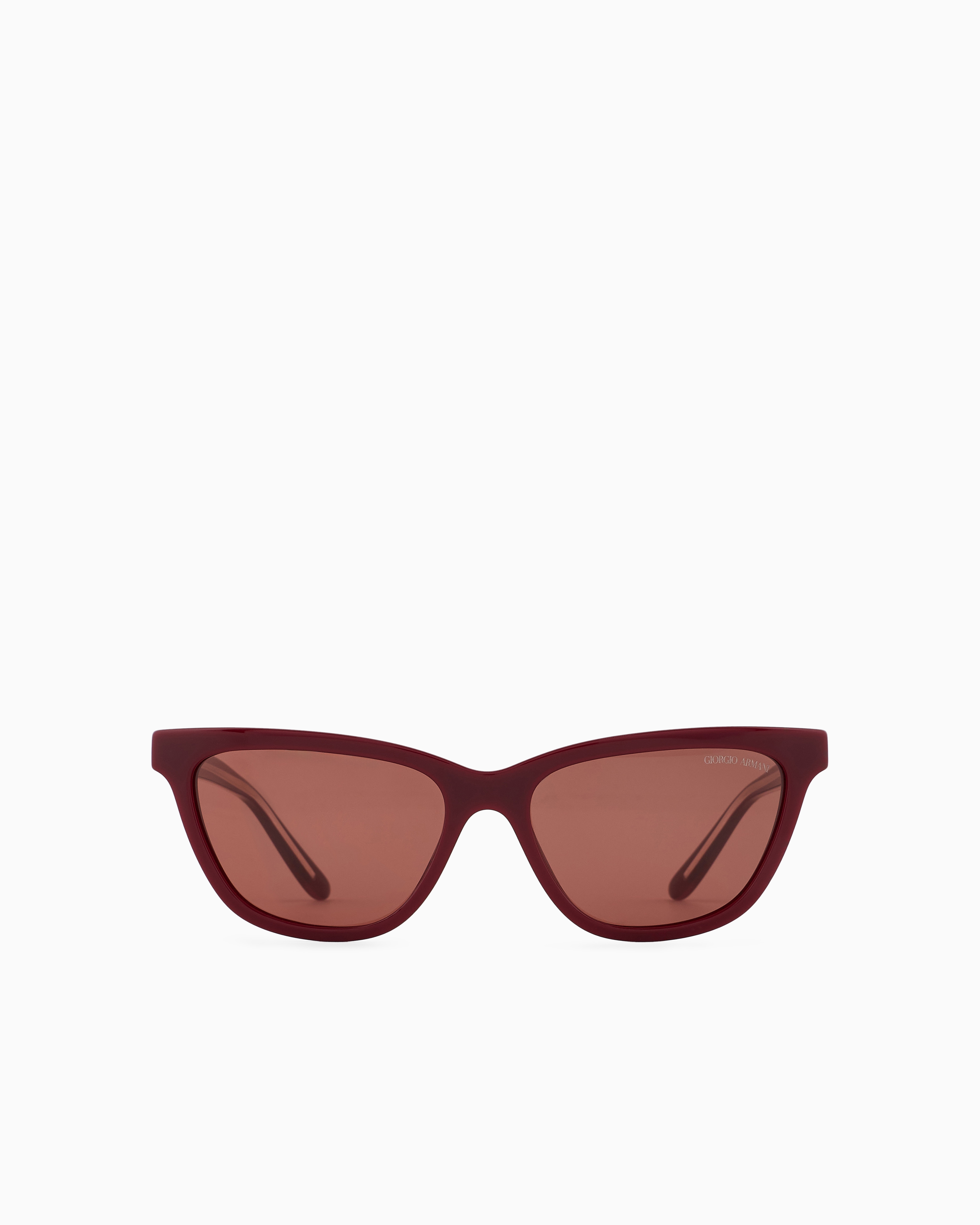 Giorgio Armani Sunglasses In Burgundy