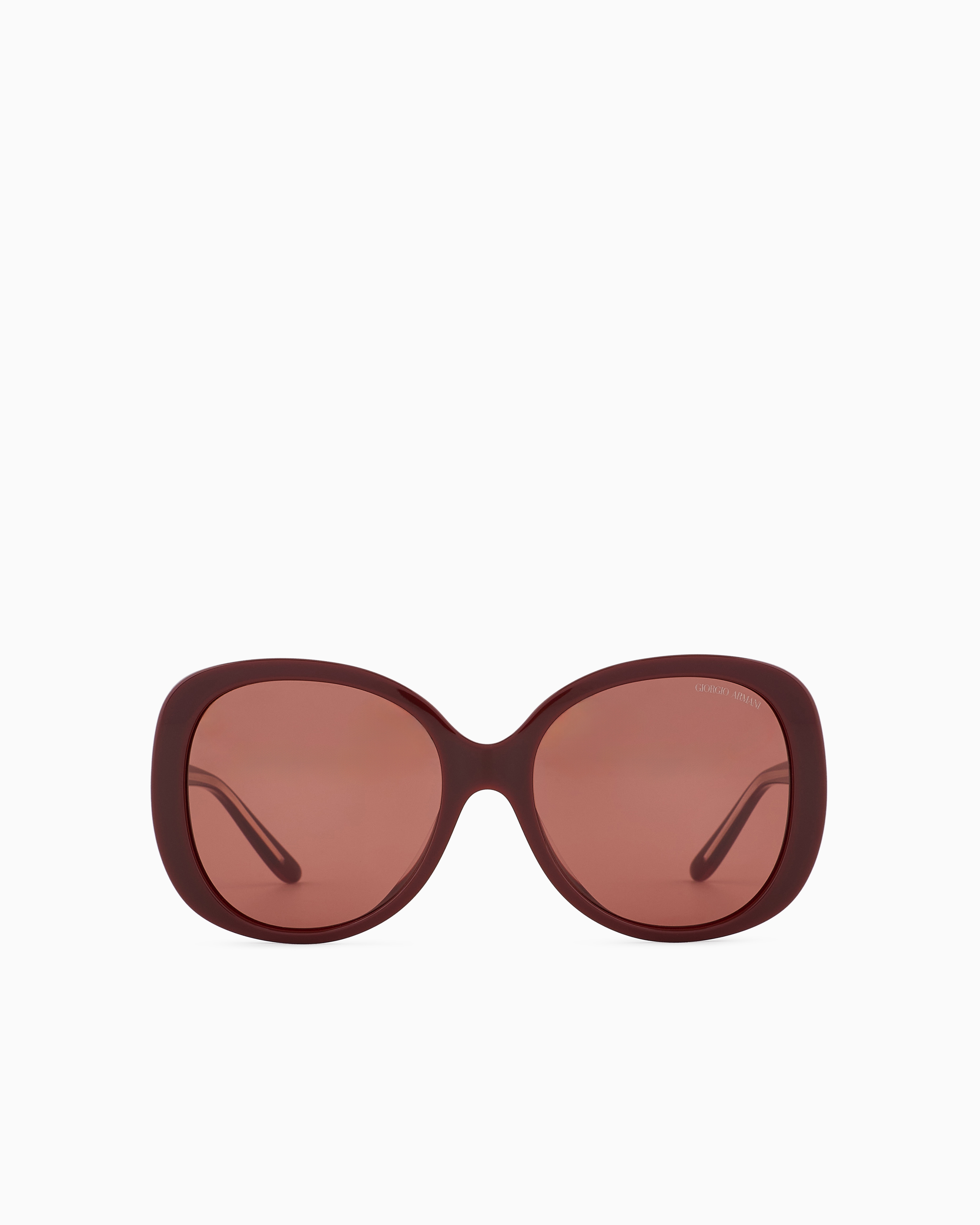 Giorgio Armani Sunglasses In Burgundy