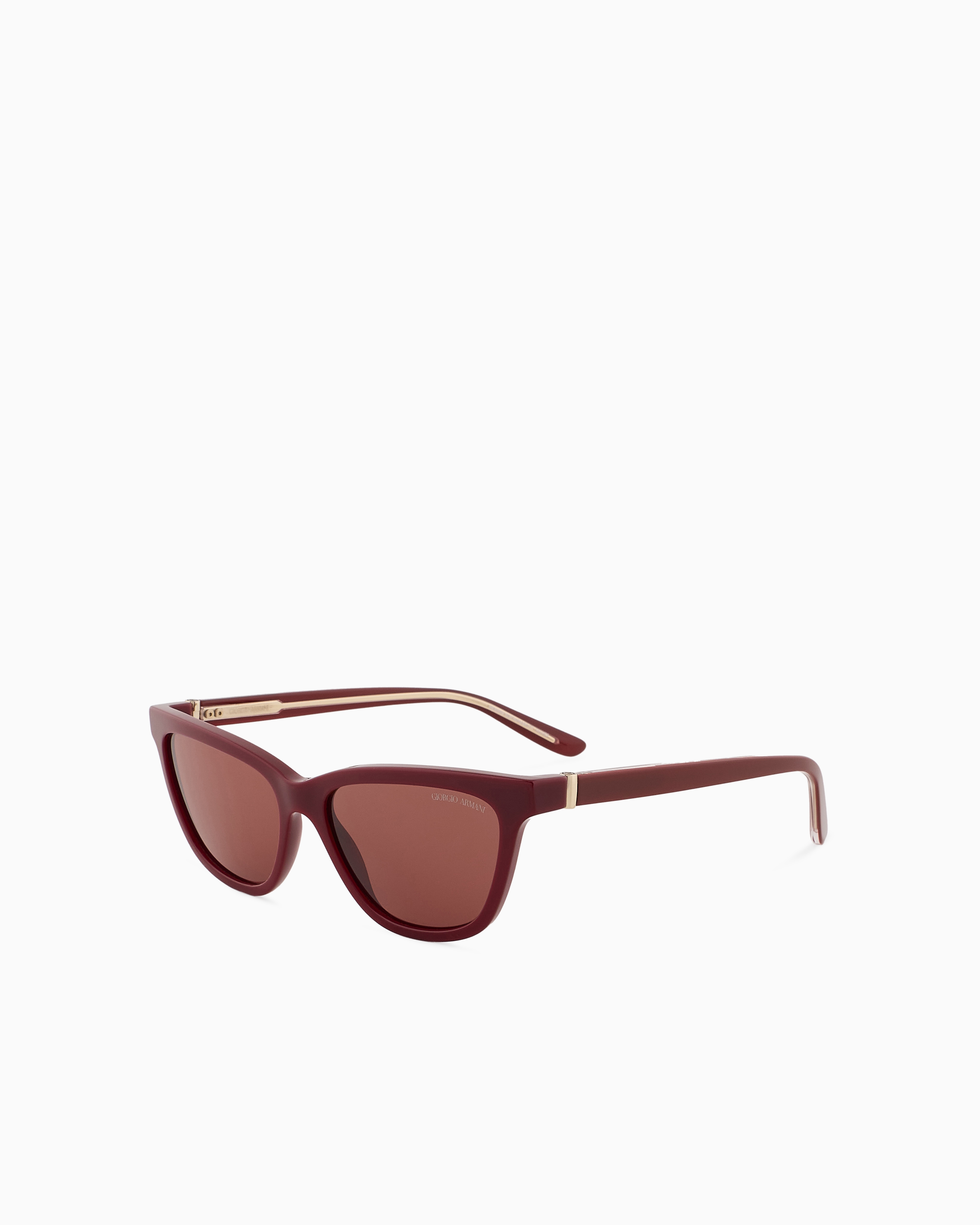 Giorgio Armani Sunglasses In Burgundy