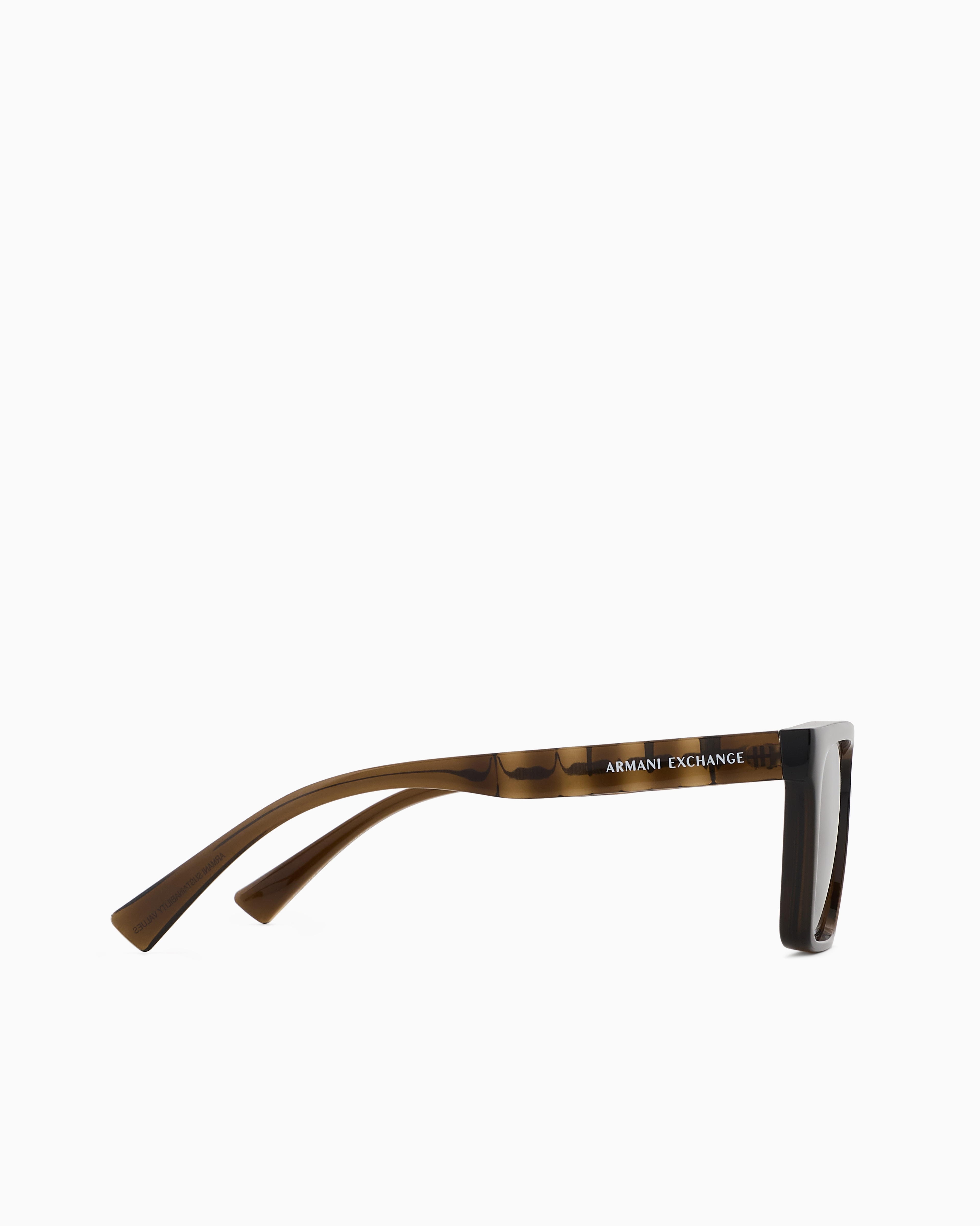 Armani Exchange Sunglasses In Brown