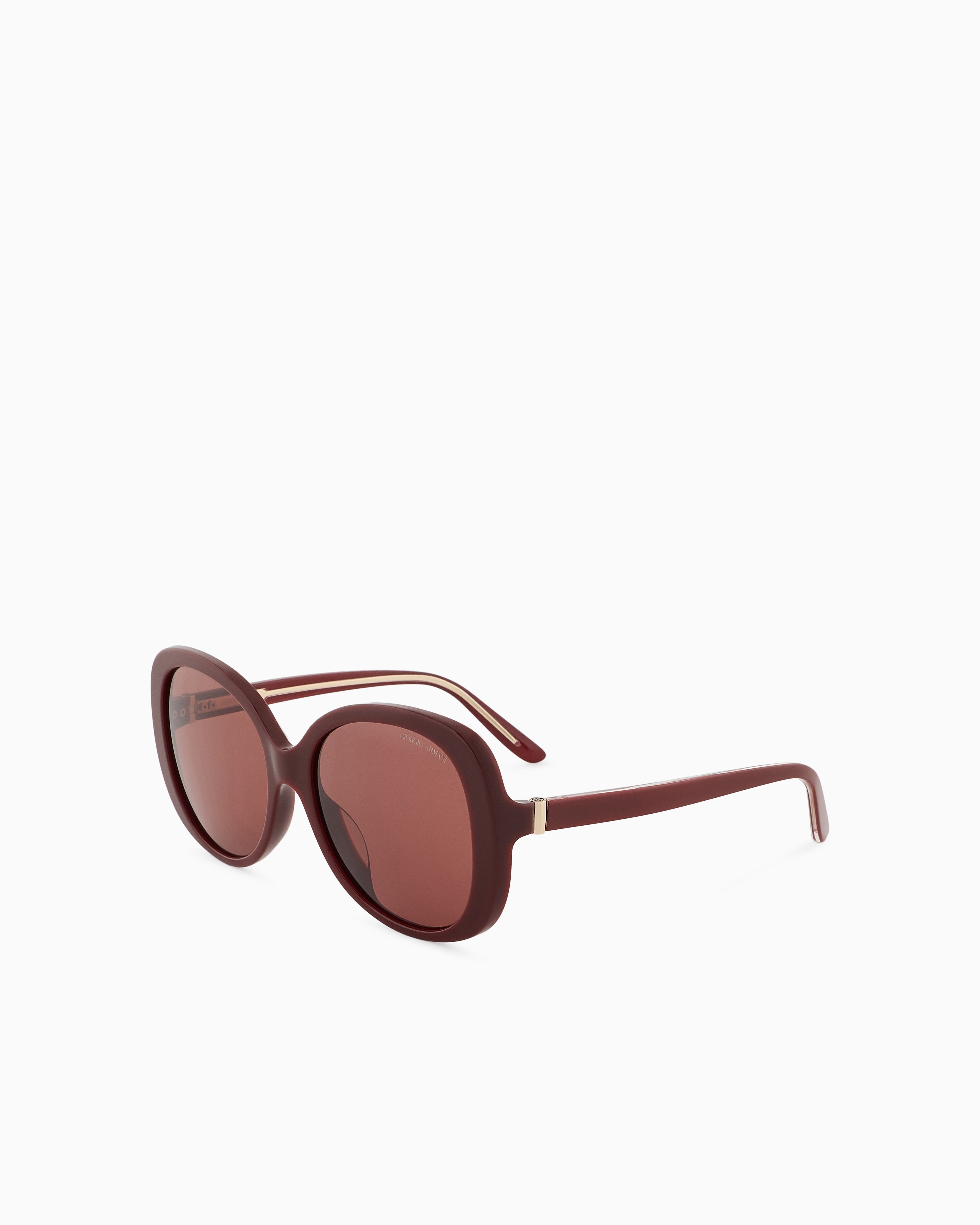 Giorgio Armani Sunglasses In Burgundy
