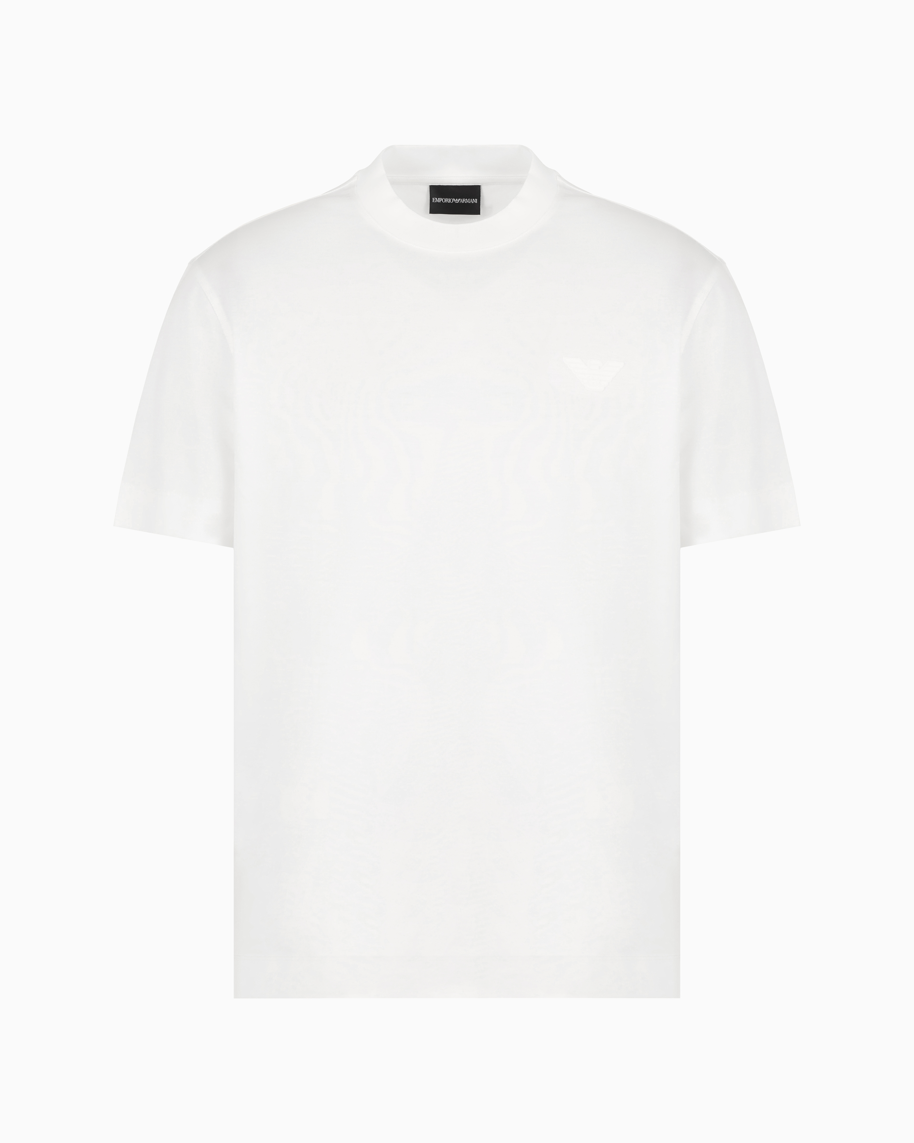 Emporio Armani Official Store Regular Fit T-shirts In White