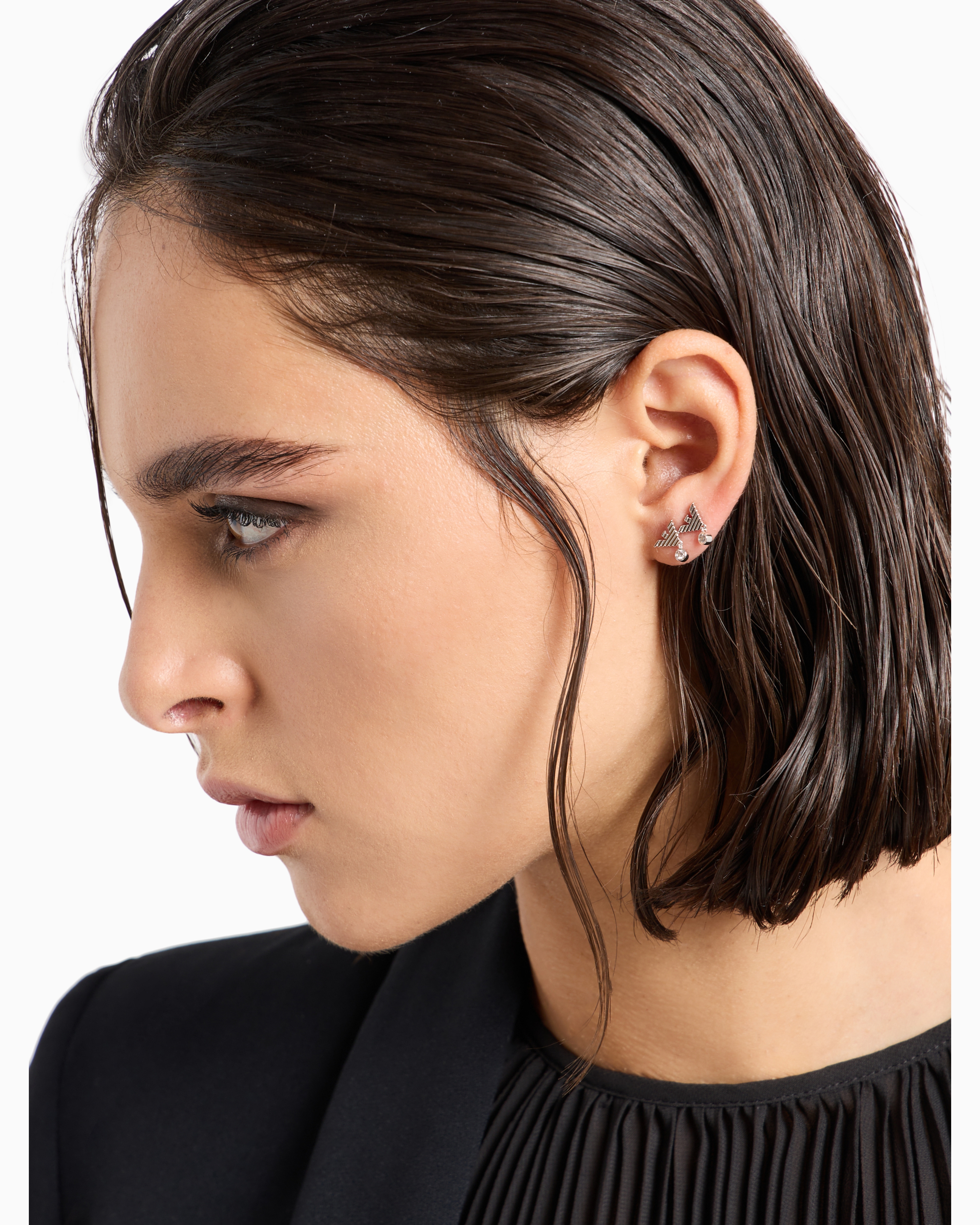 【関税 送料無料】EMPORIO ARMANI イーグル スタッドピアス EMPORIO ARMANI (エンポリオ アルマーニ) イーグルロゴ ピアス