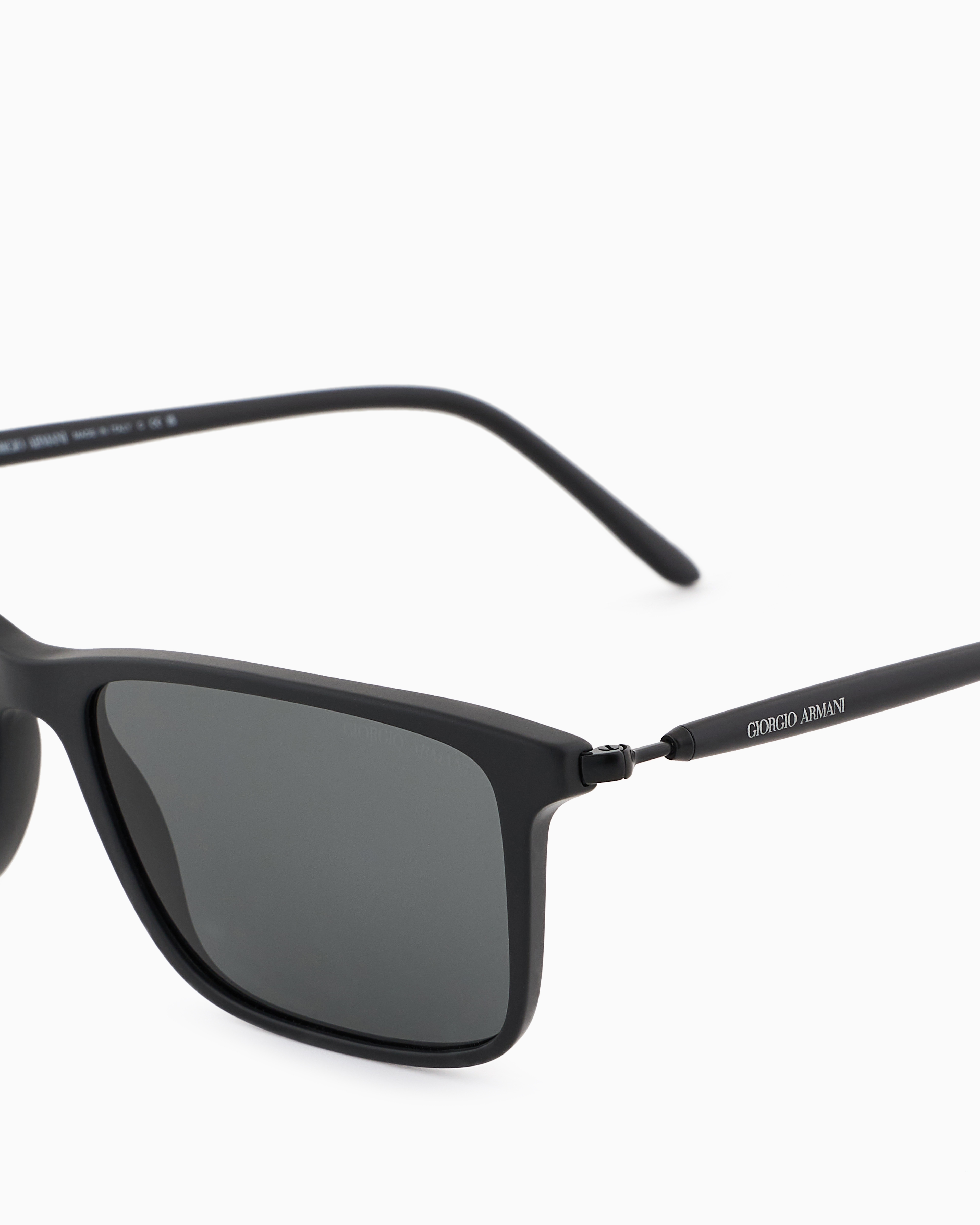 Shop Giorgio Armani Sunglasses In Black