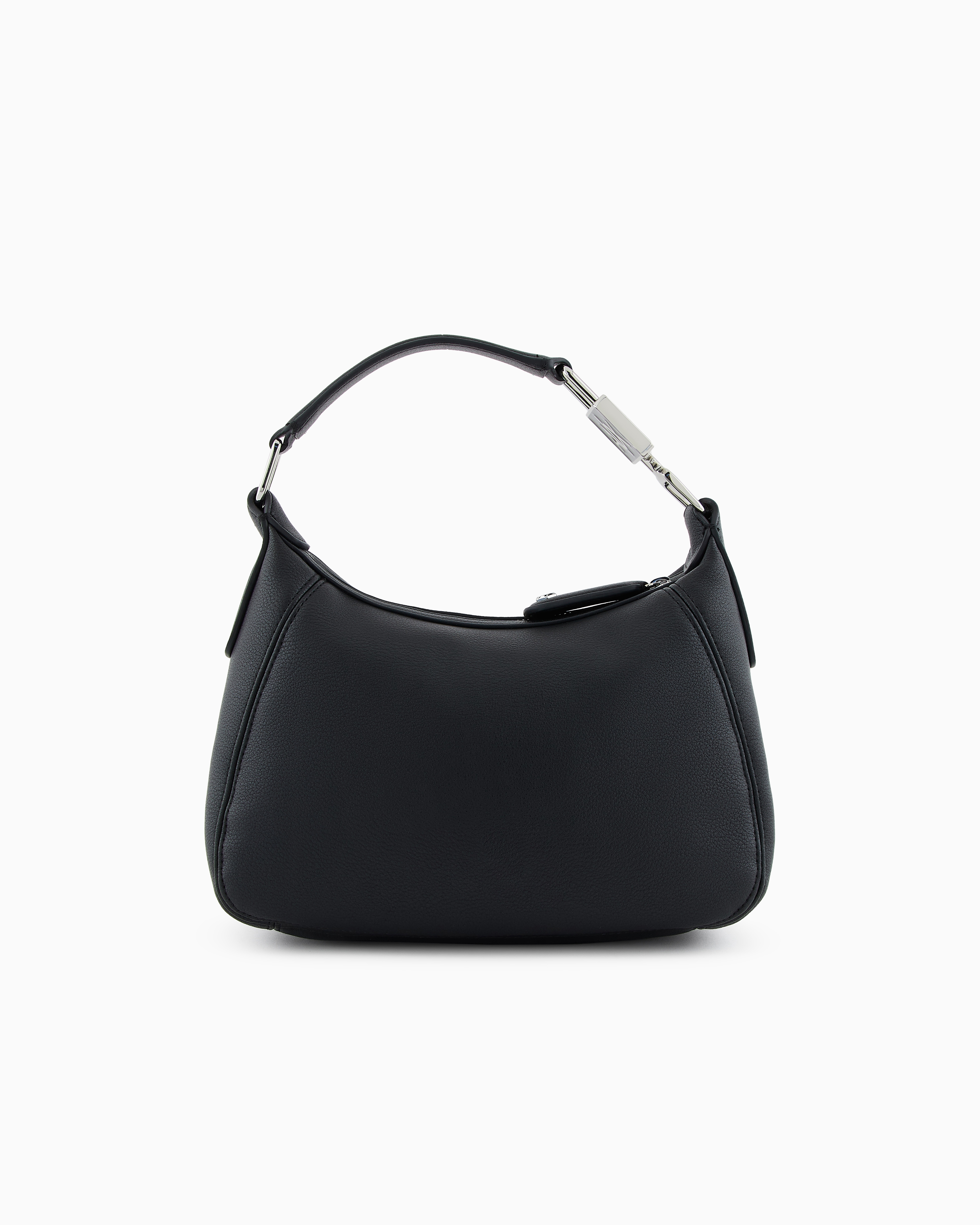 ★EMS★ EMBOSSED LOGO HOBO BAGNAVY MLB Monogram Embo New York Yankees Hobo Bag Hand Bag NY Logo